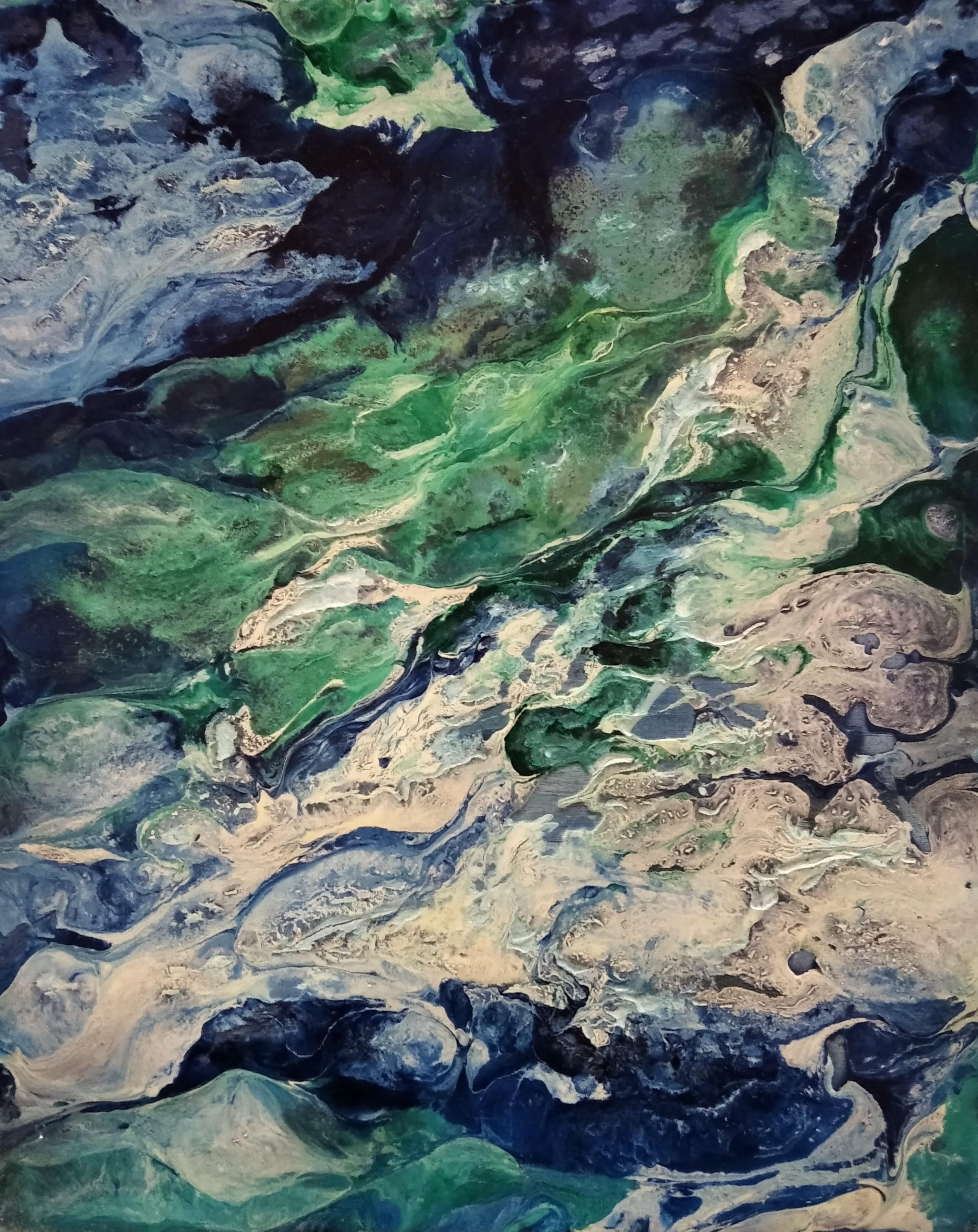 Abstract Painting di Elena Cenarro  - Senza titolo