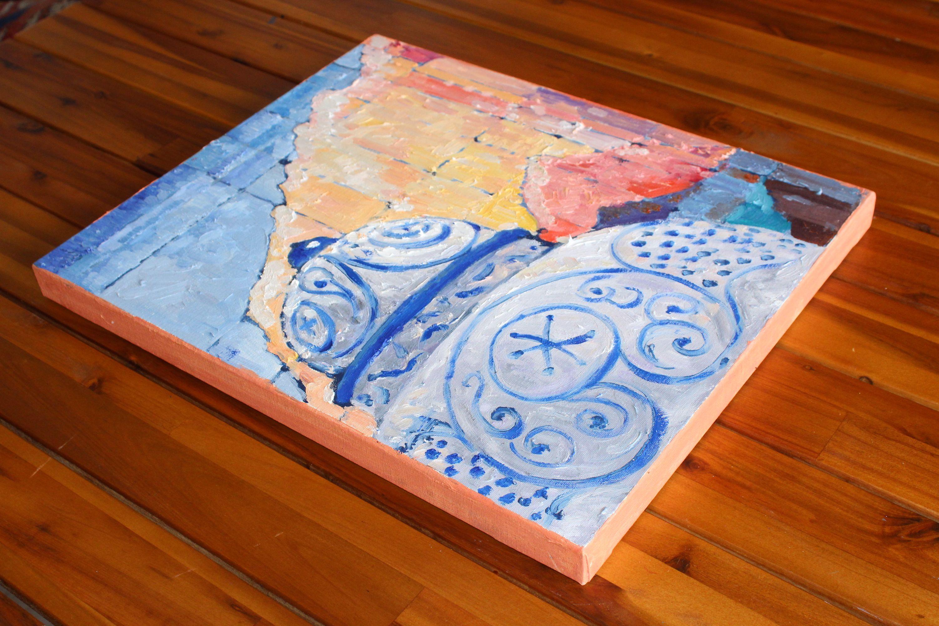 Bodies&Spaces 10, Gemälde, Öl auf Leinwand (Impressionismus), Painting, von Elena Done