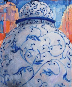 Bodies&Spaces 9, Painting, Oil on Canvas