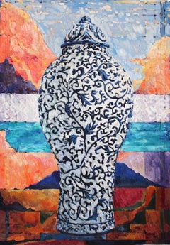 Body&Spaces 2, Painting, Oil on Canvas
