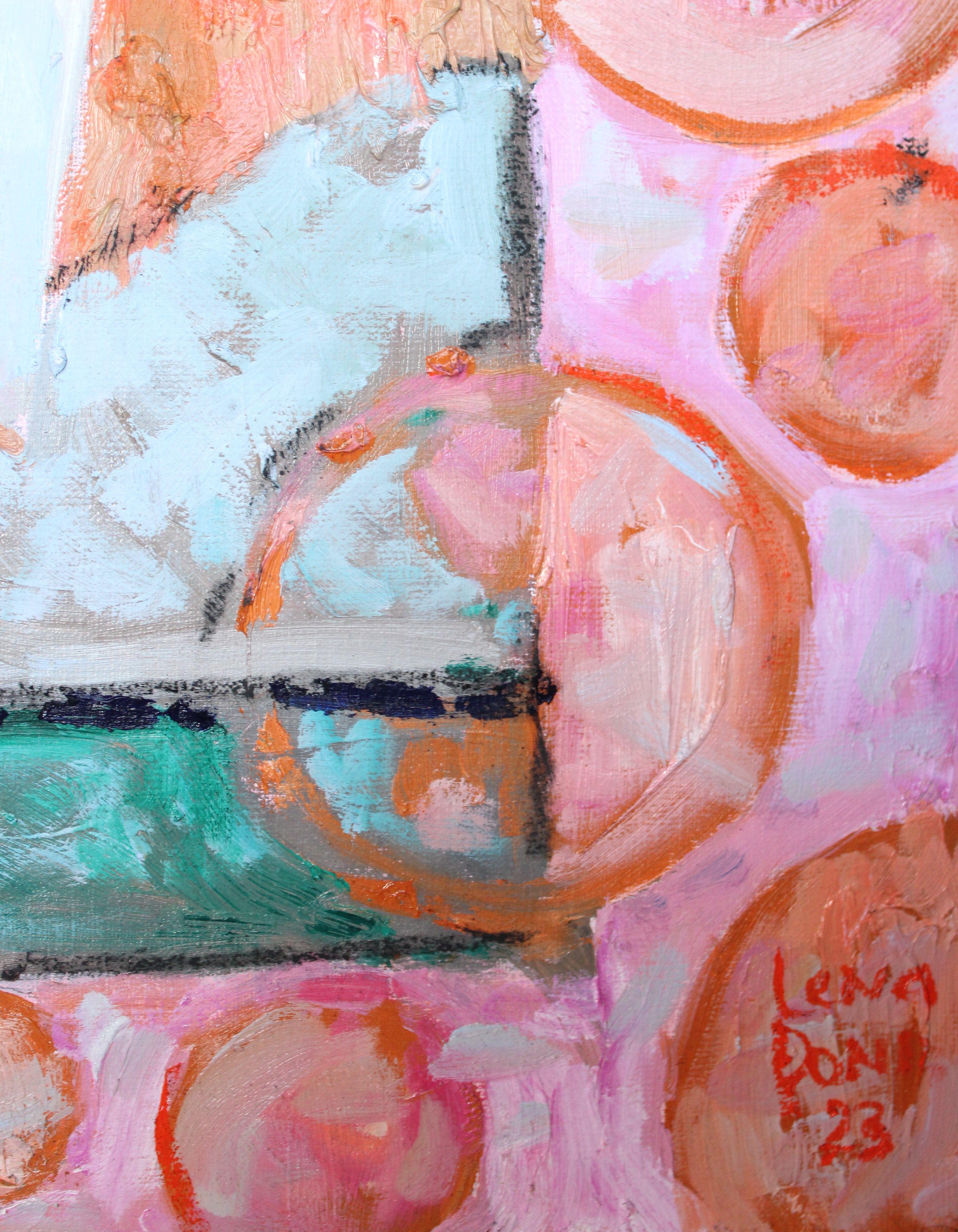 Menina, Pittura, Olio su tela in vendita 2
