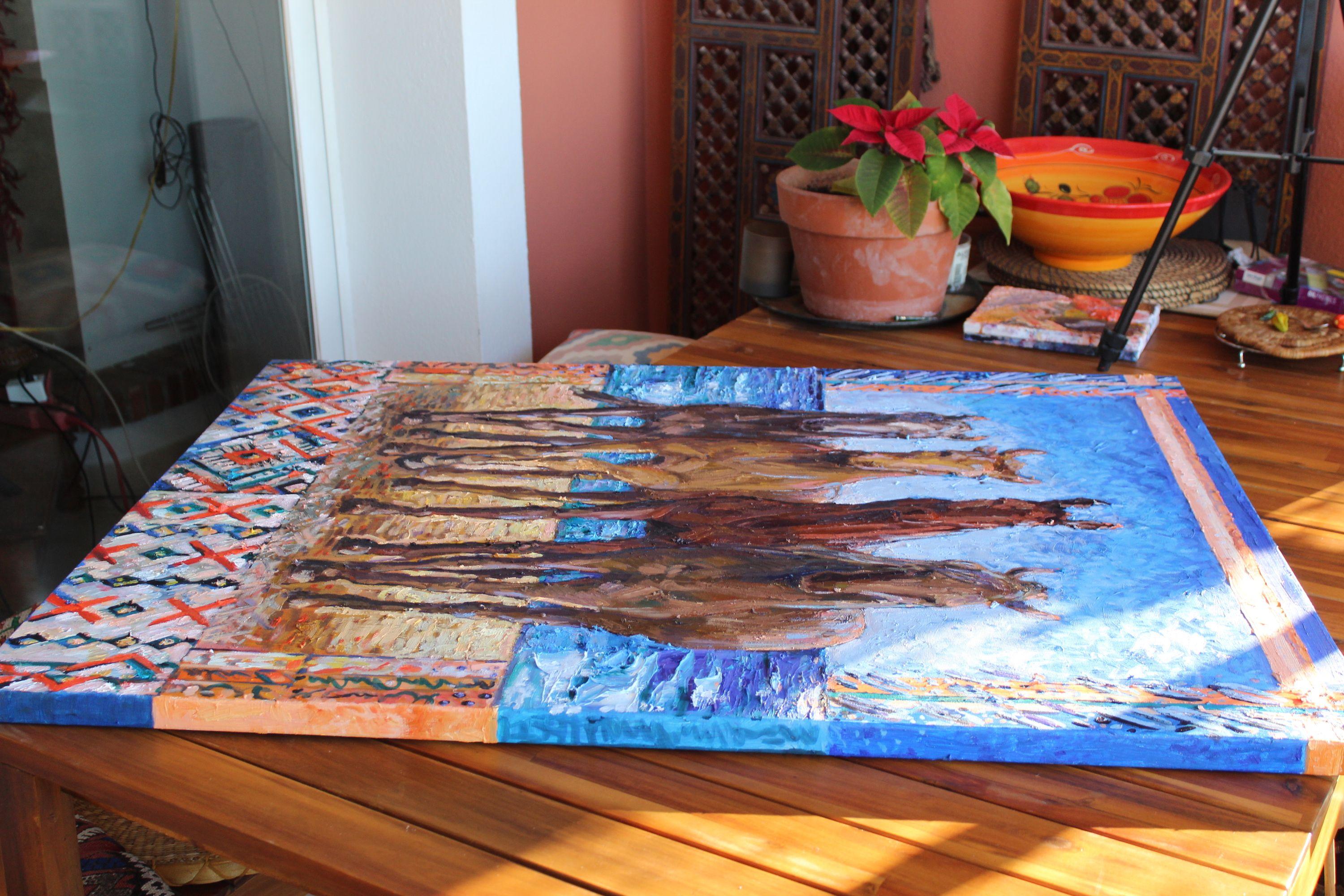 Vincitori, Pittura, Olio su tela in vendita 2