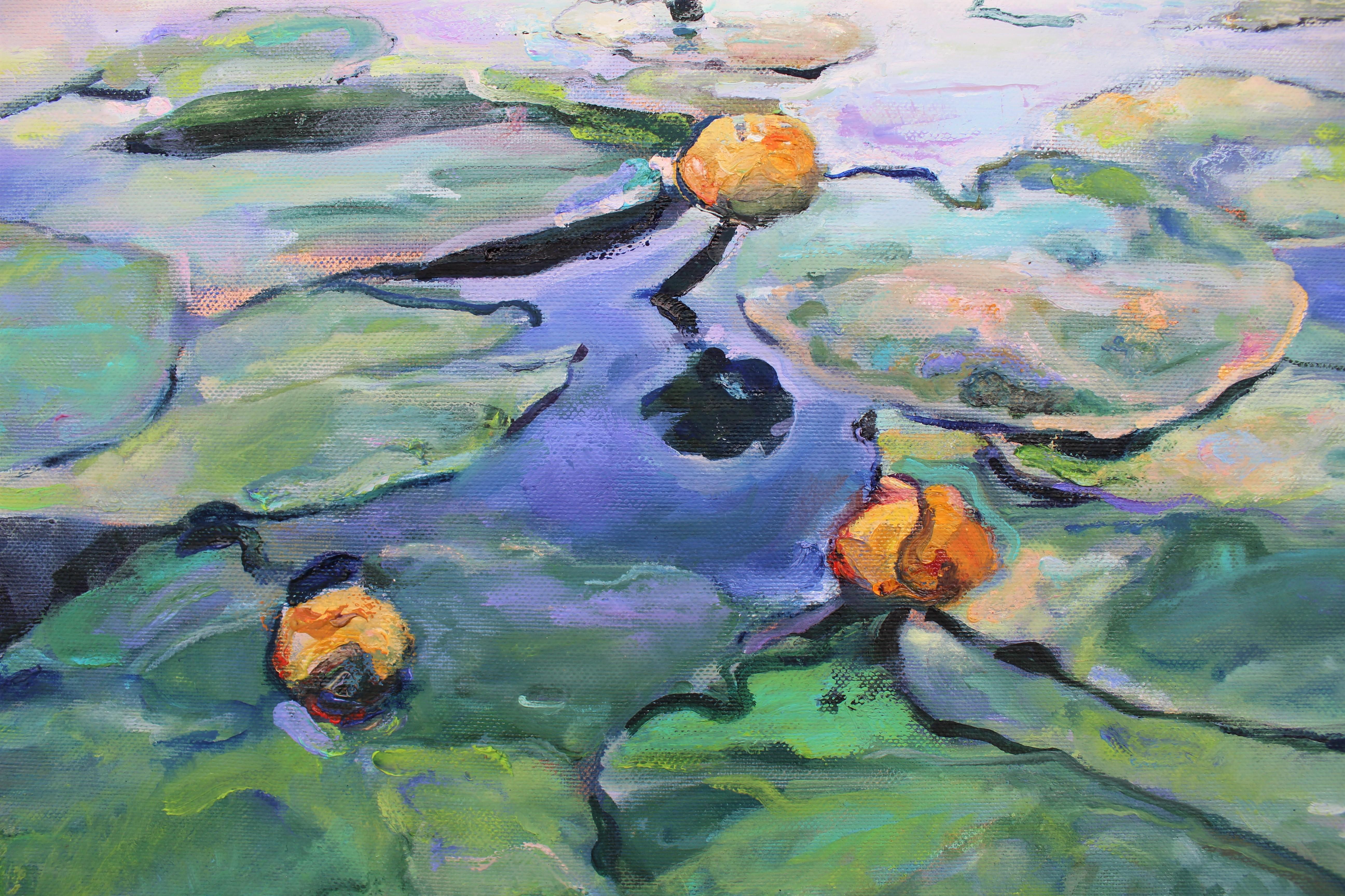 oil paintings of water
