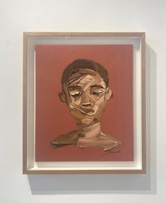 Ohne Titel - Elena Gual Zeitgenössisches Gemälde einer Frau
