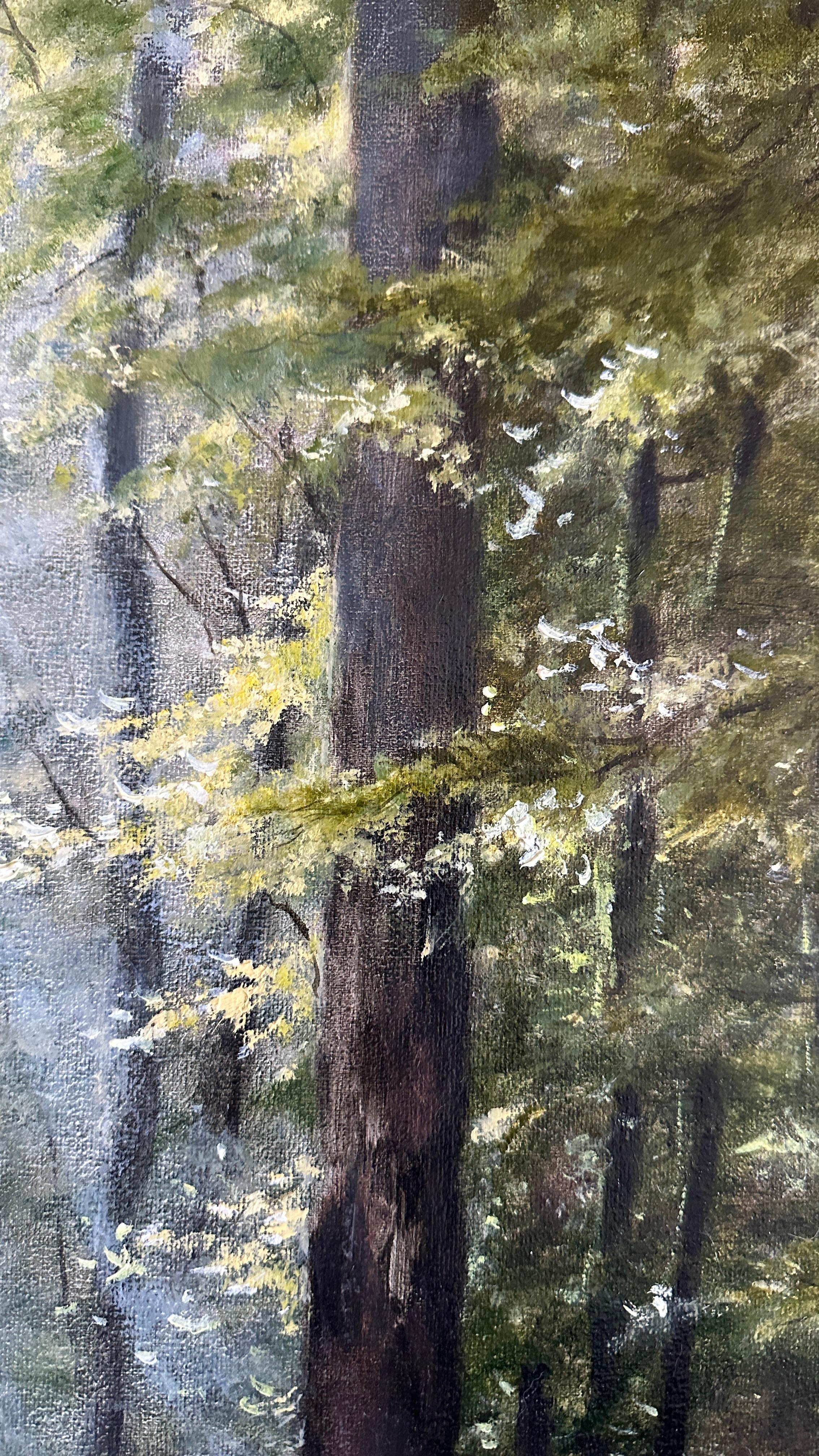 Bachata Of Shadows - Impressionist Painting by Elena Khokhryakova