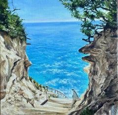 Descenso al Azul - Camino descendente hacia el Agua Clara