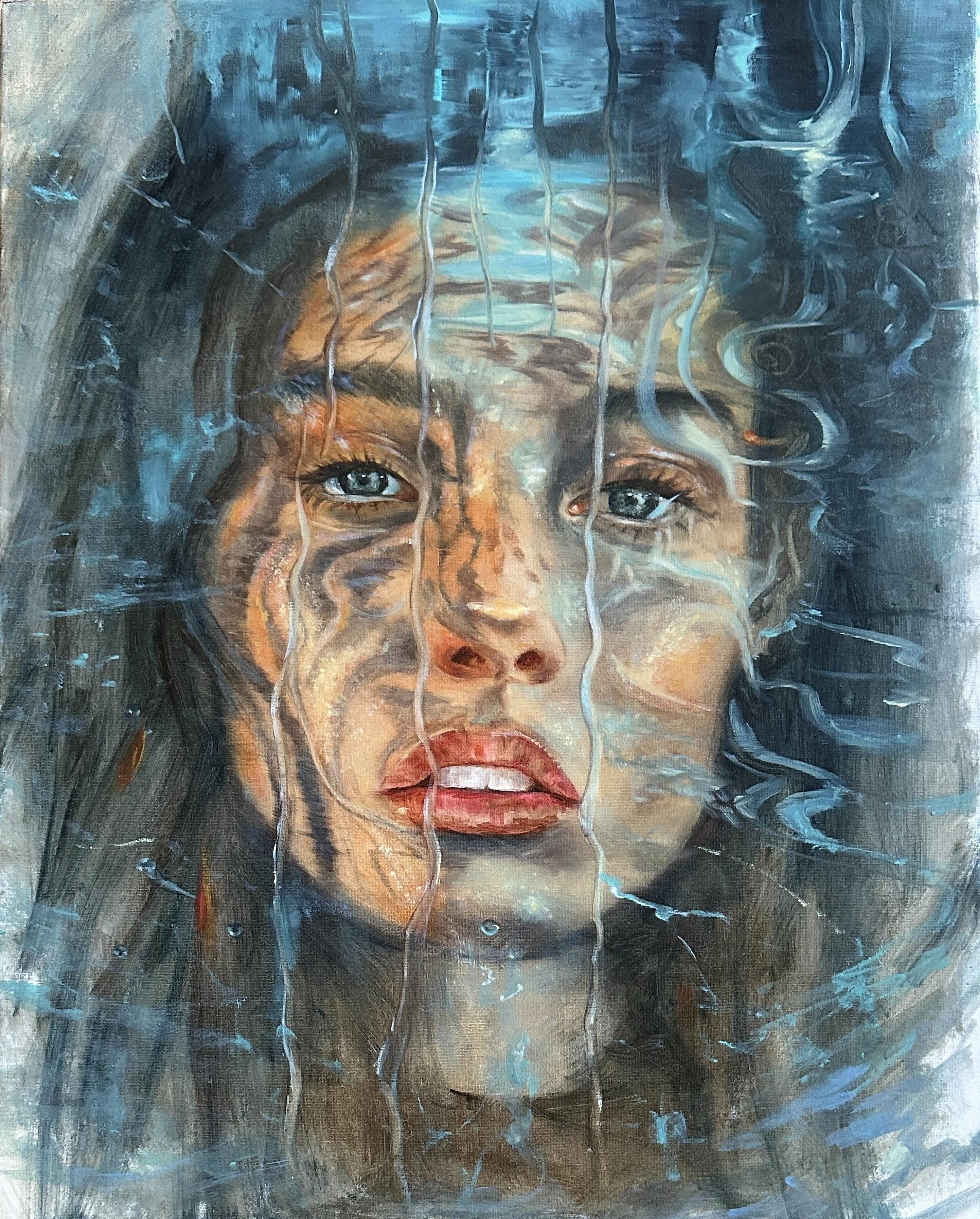 Elena Khokhryakova Portrait Painting - Eyes