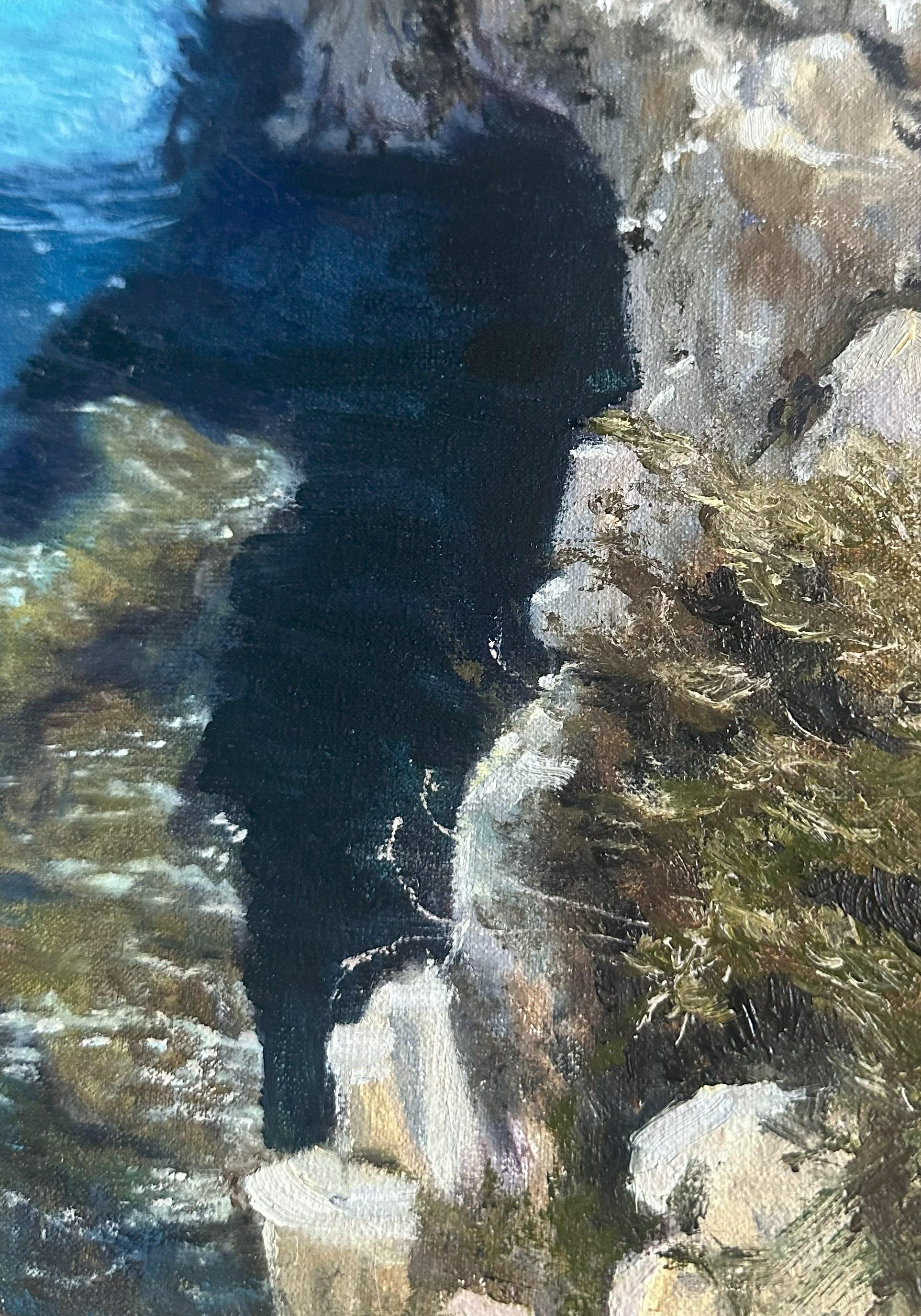 GATEWAY TO LIGHT - Painting by Elena Khokhryakova