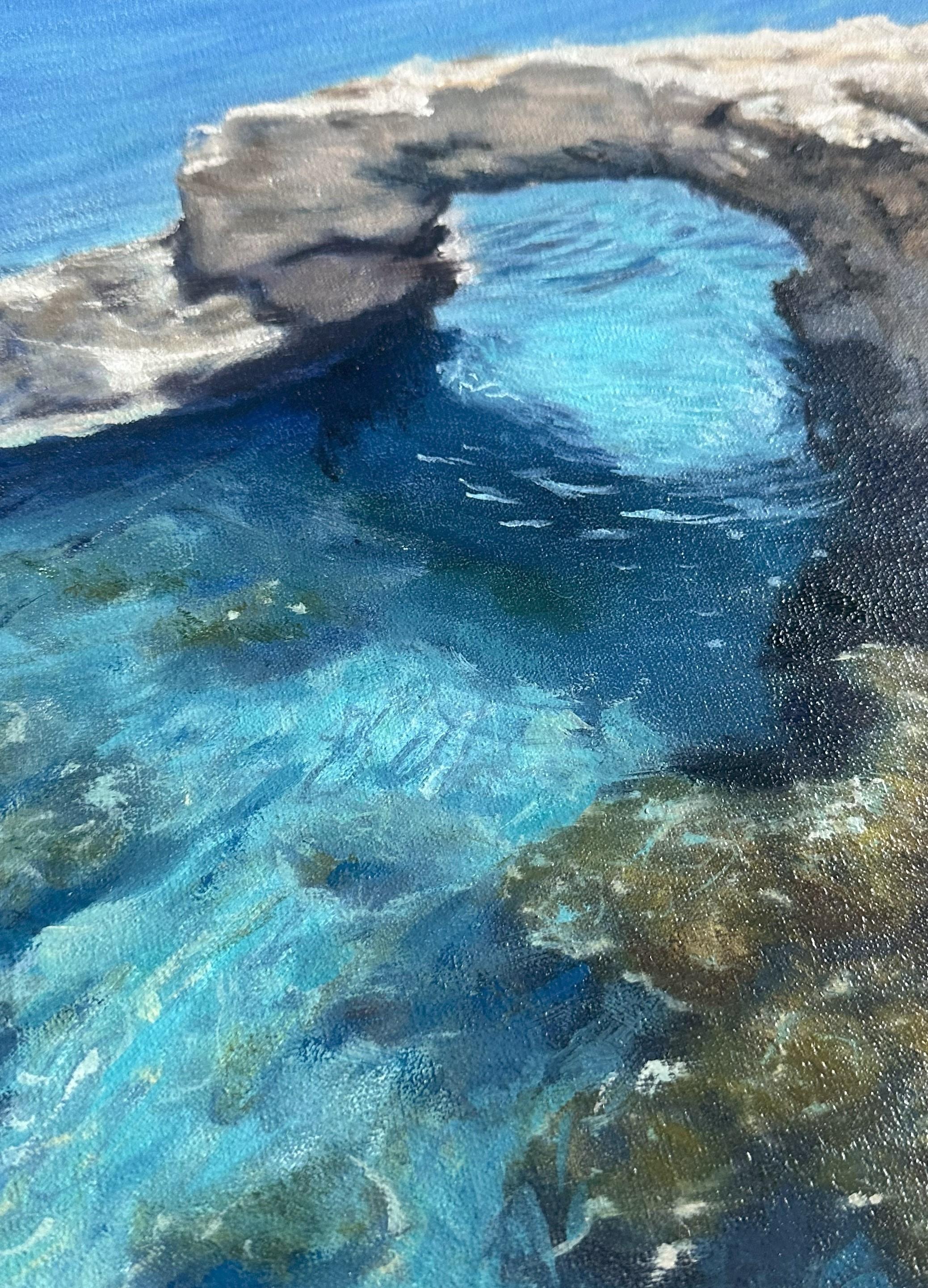 GATEWAY TO LIGHT - Impressionist Painting by Elena Khokhryakova