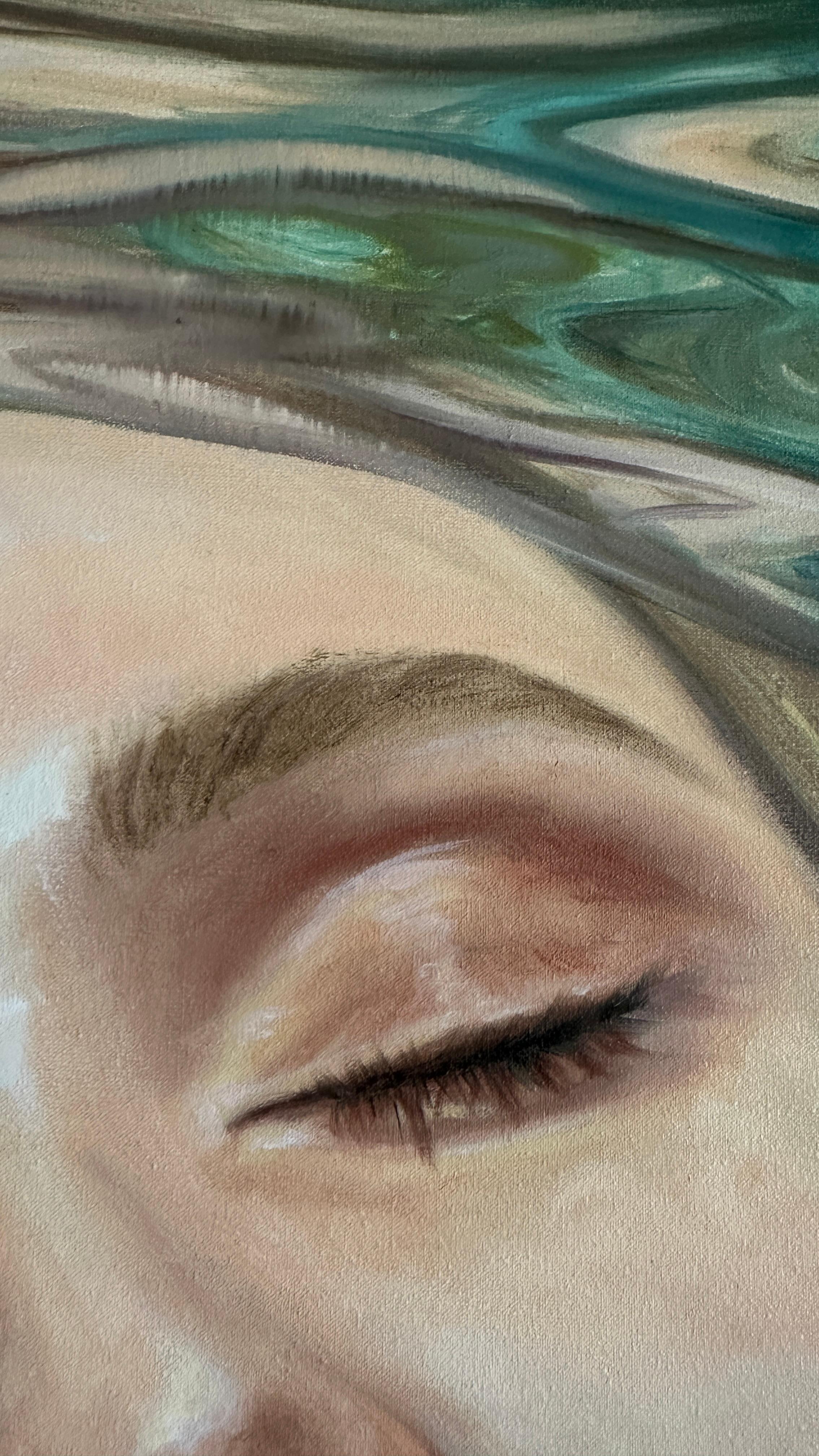 In her depth – Painting von Elena Khokhryakova