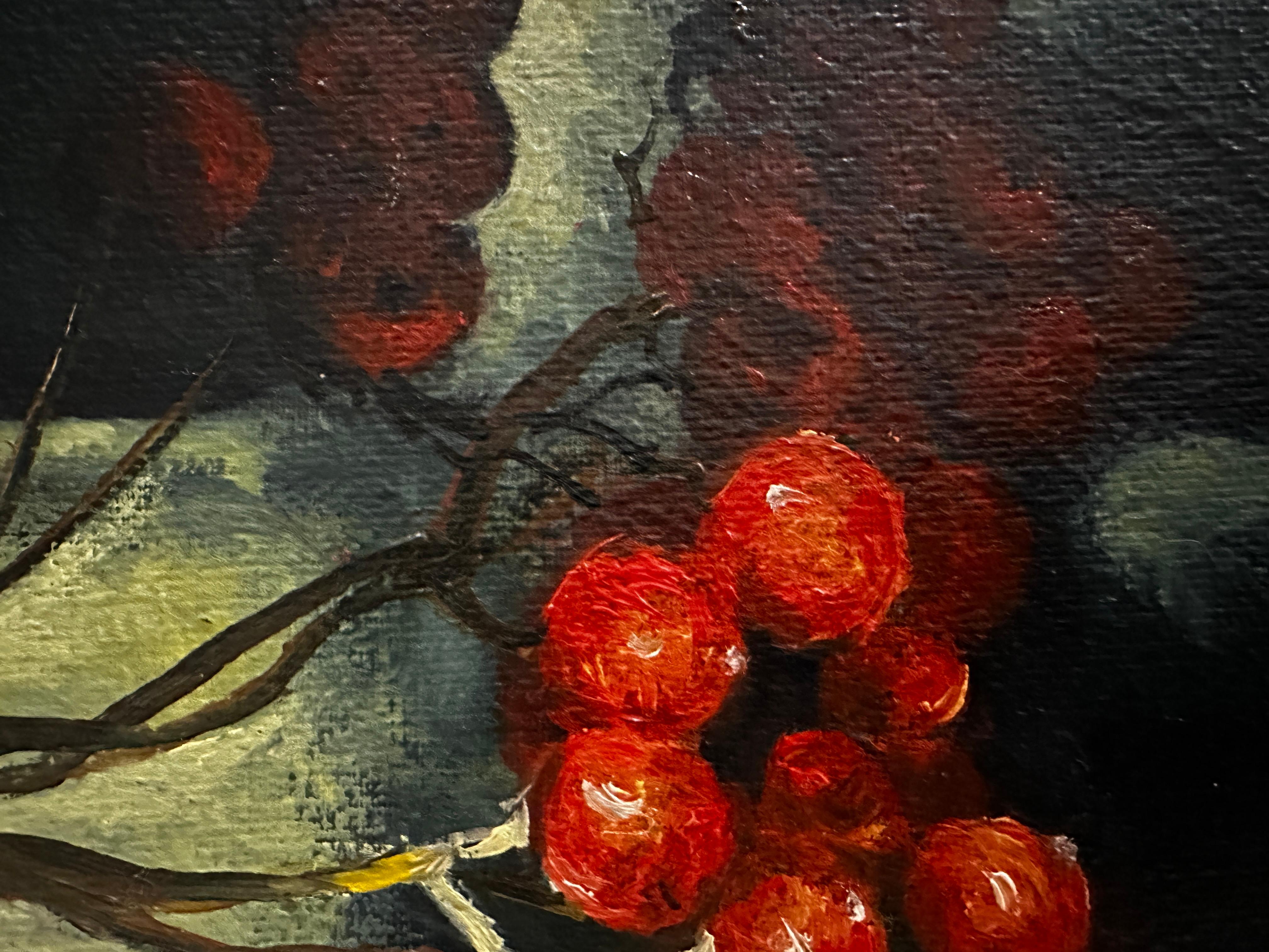 Ich mag es sehr, Bilder auf dunklem Hintergrund zu malen, ich hatte letztes Jahr eine solche Serie. Meiner Meinung nach ist es schwierig, einen ausdrucksstärkeren Effekt als Chiaroscuro zu erzielen (Caravaggios Genie wusste um die Bedeutung von