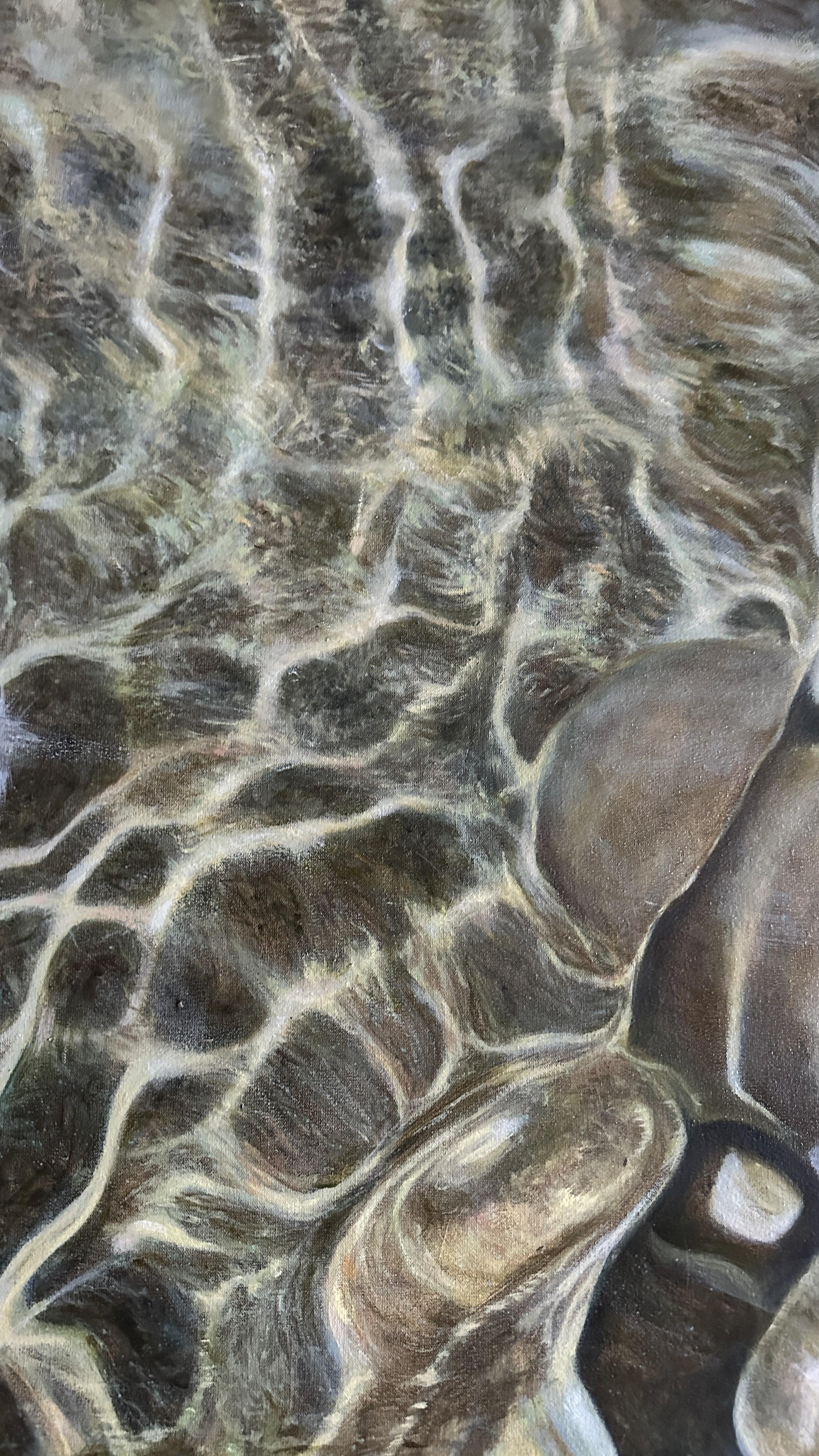 DAS SPIEL (Realismus), Painting, von Elena Khokhryakova