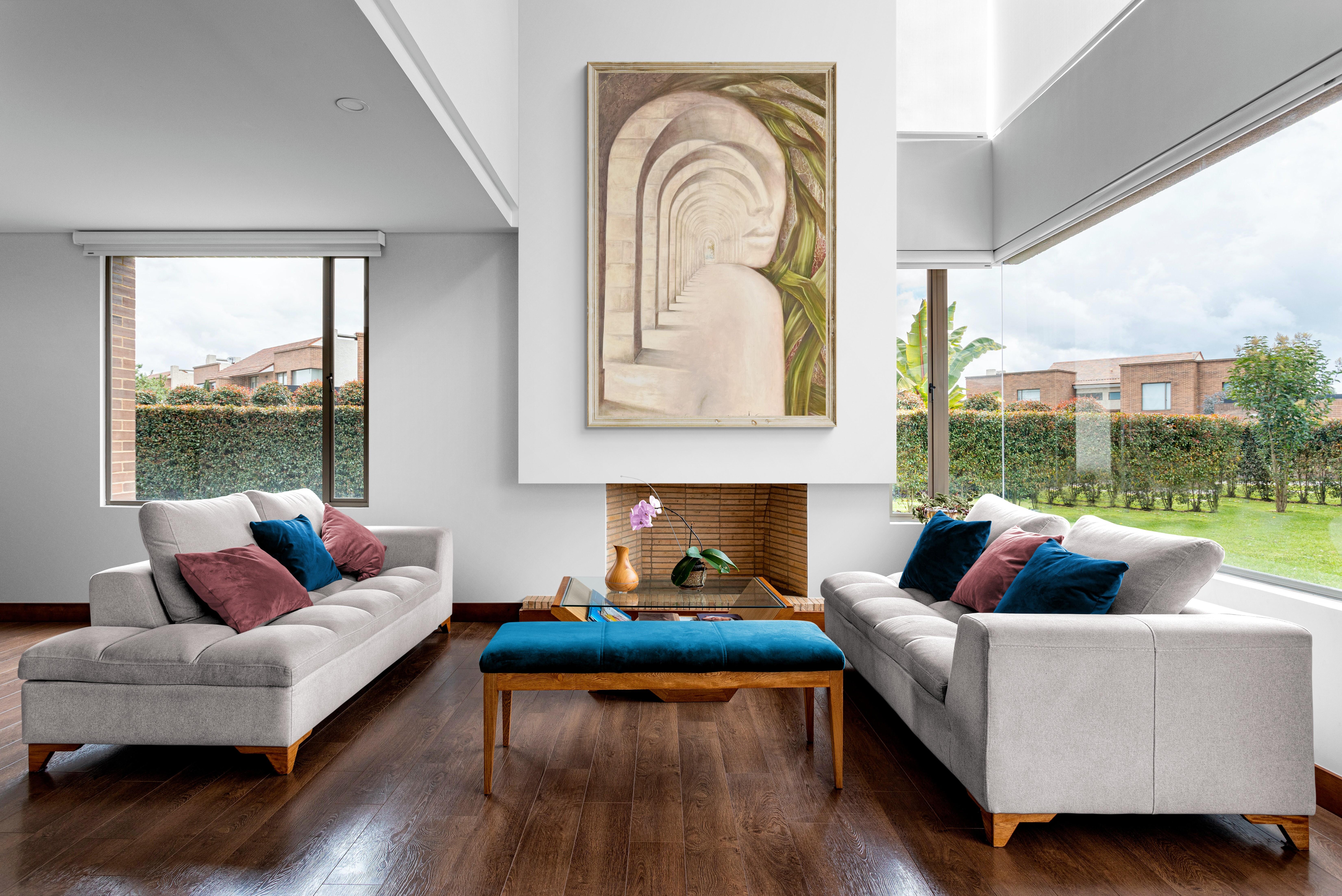 DIR SELBST GEGENÜBER – Painting von Elena Khokhryakova