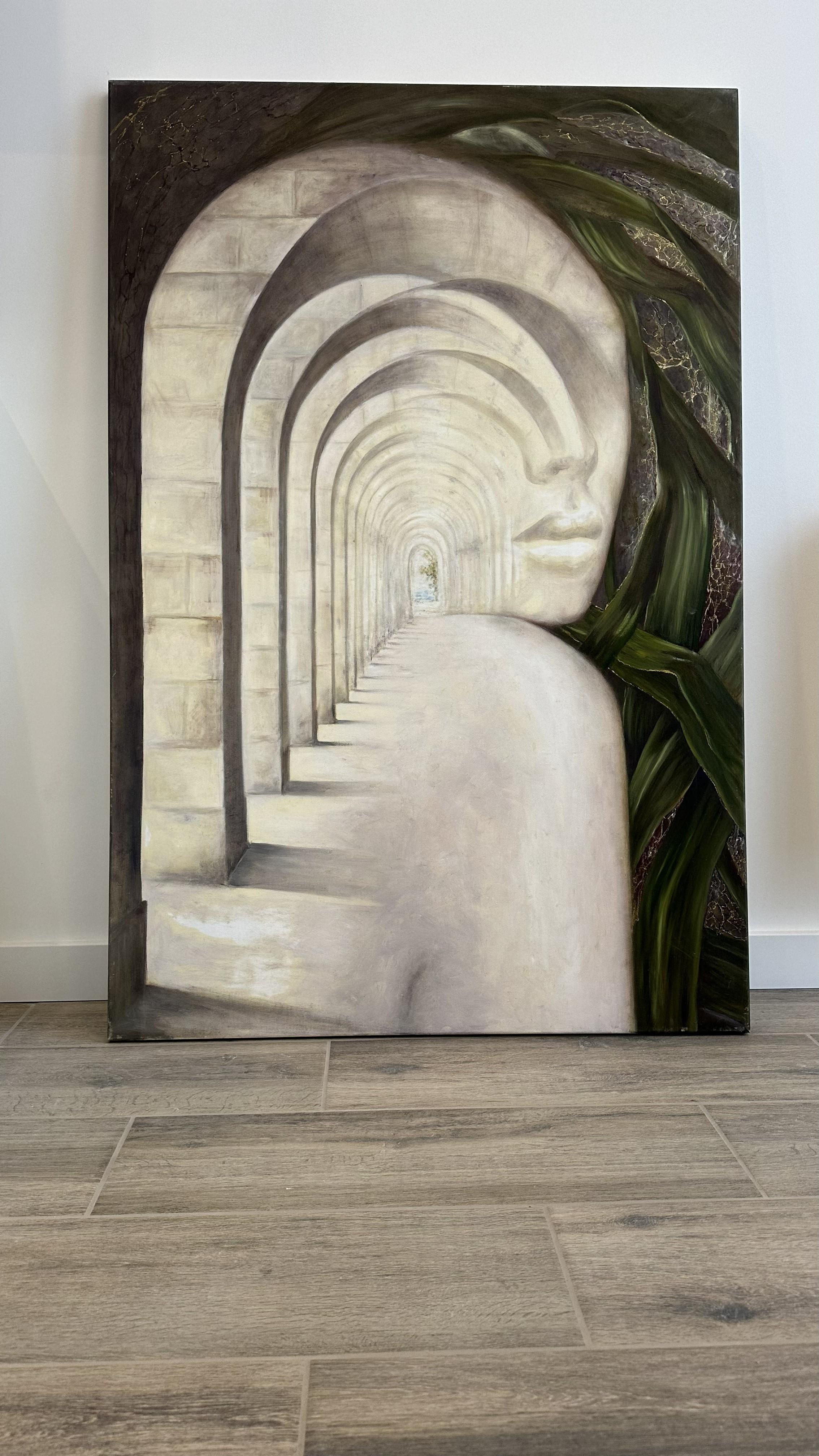 DIR SELBST GEGENÜBER (Realismus), Painting, von Elena Khokhryakova