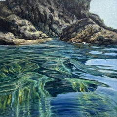 WHAT THE WATER SEES– Blue Sea Over Stone Surface