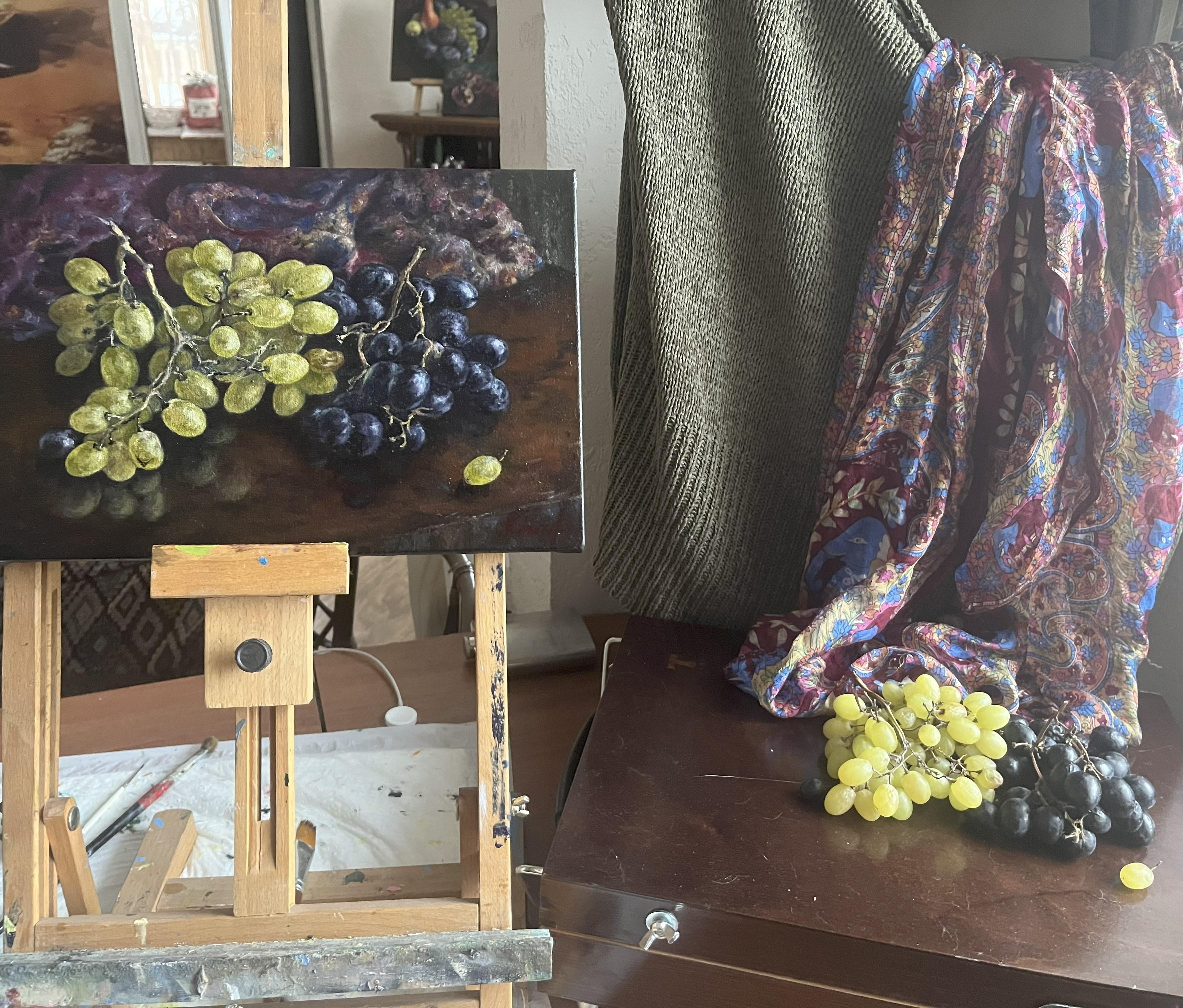Yin-Yang – Painting von Elena Khokhryakova
