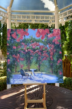 8 Inner Gardens Ölgemälde auf Leinwand, Expressionist, 2010er Jahre, ungerahmt