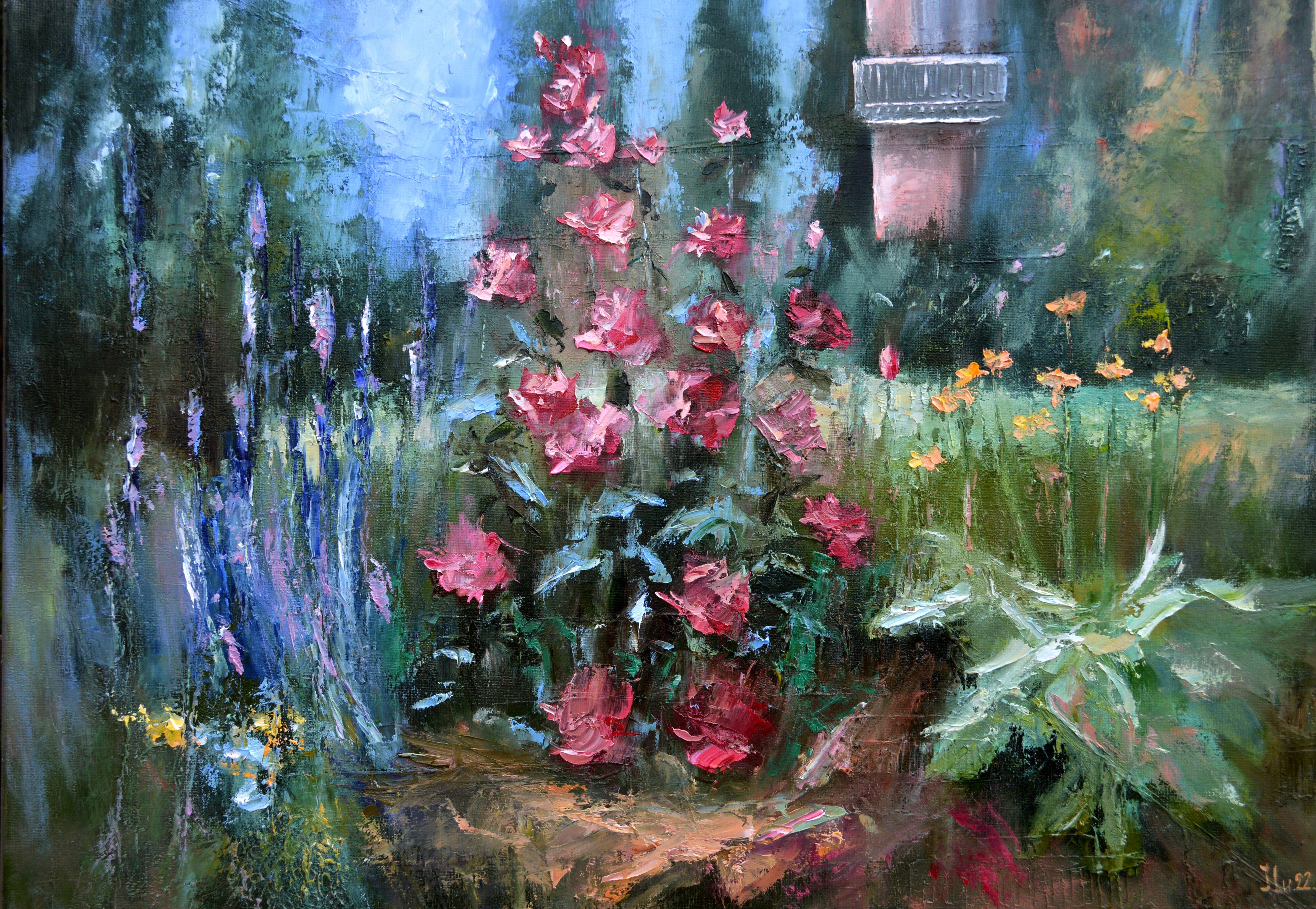 Interior Painting Elena Lukina - Un coin du jardin