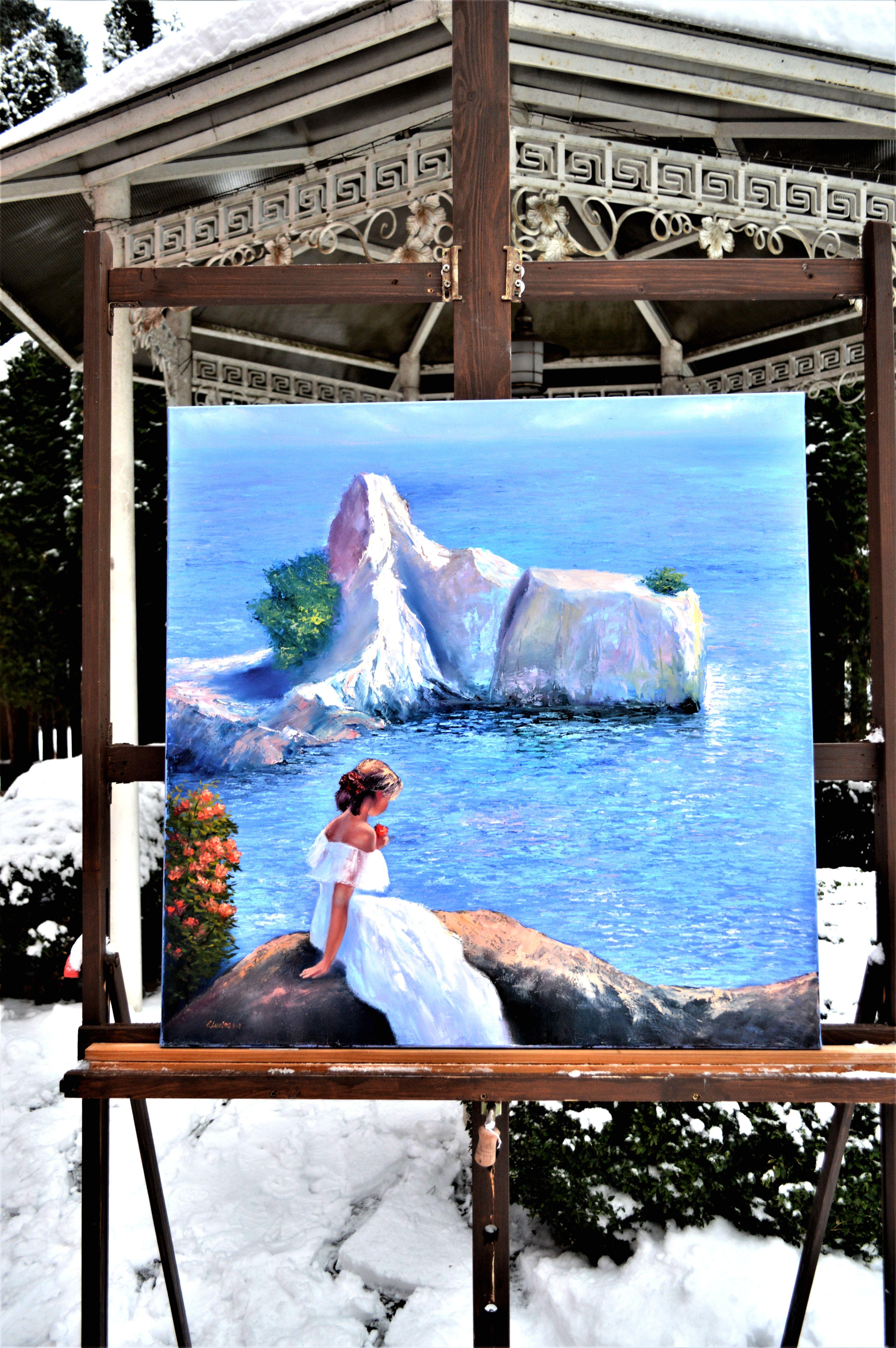 Adriática - Painting Expresionista de Elena Lukina