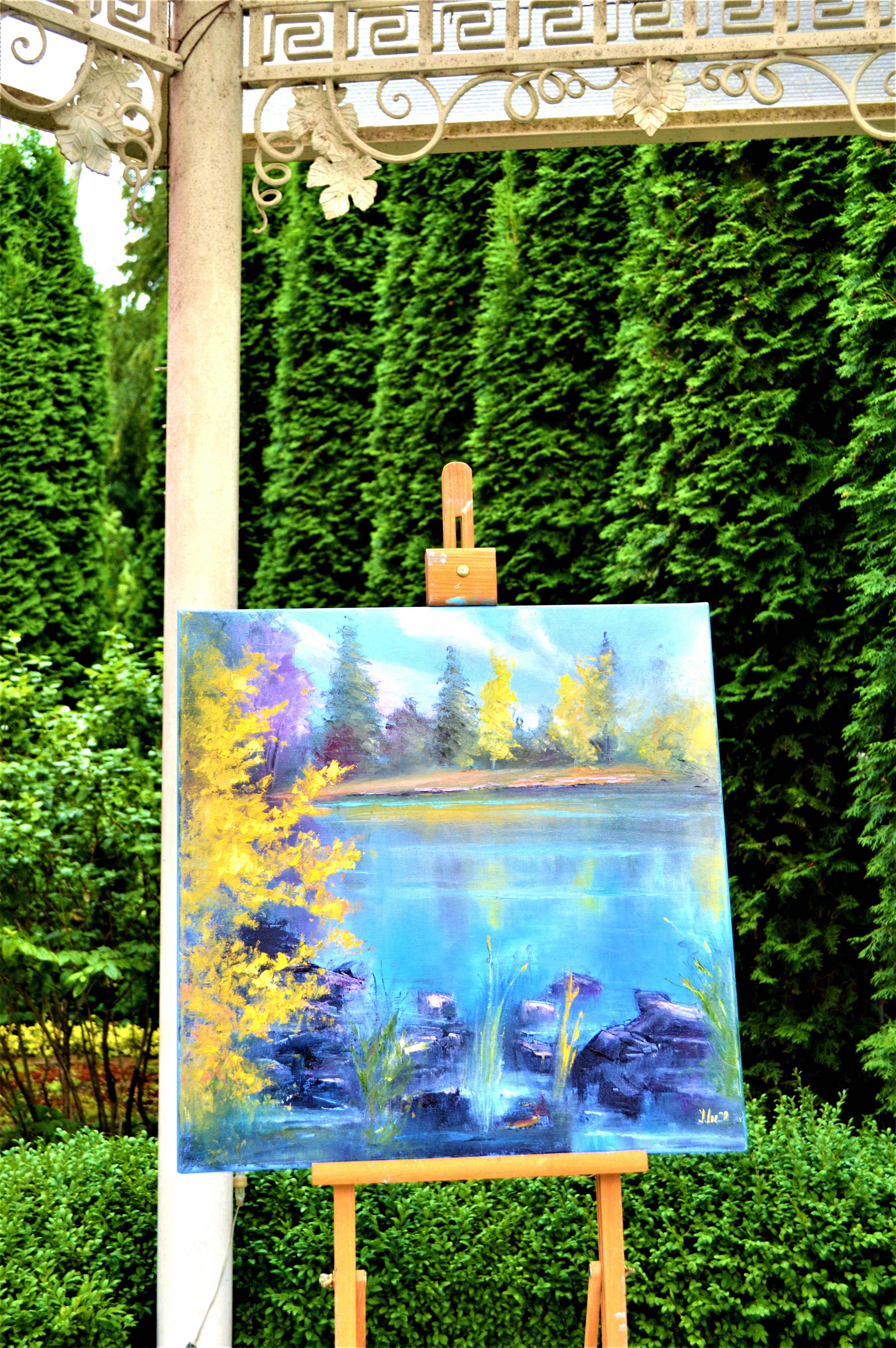 Autumn inspiration - Painting by Elena Lukina
