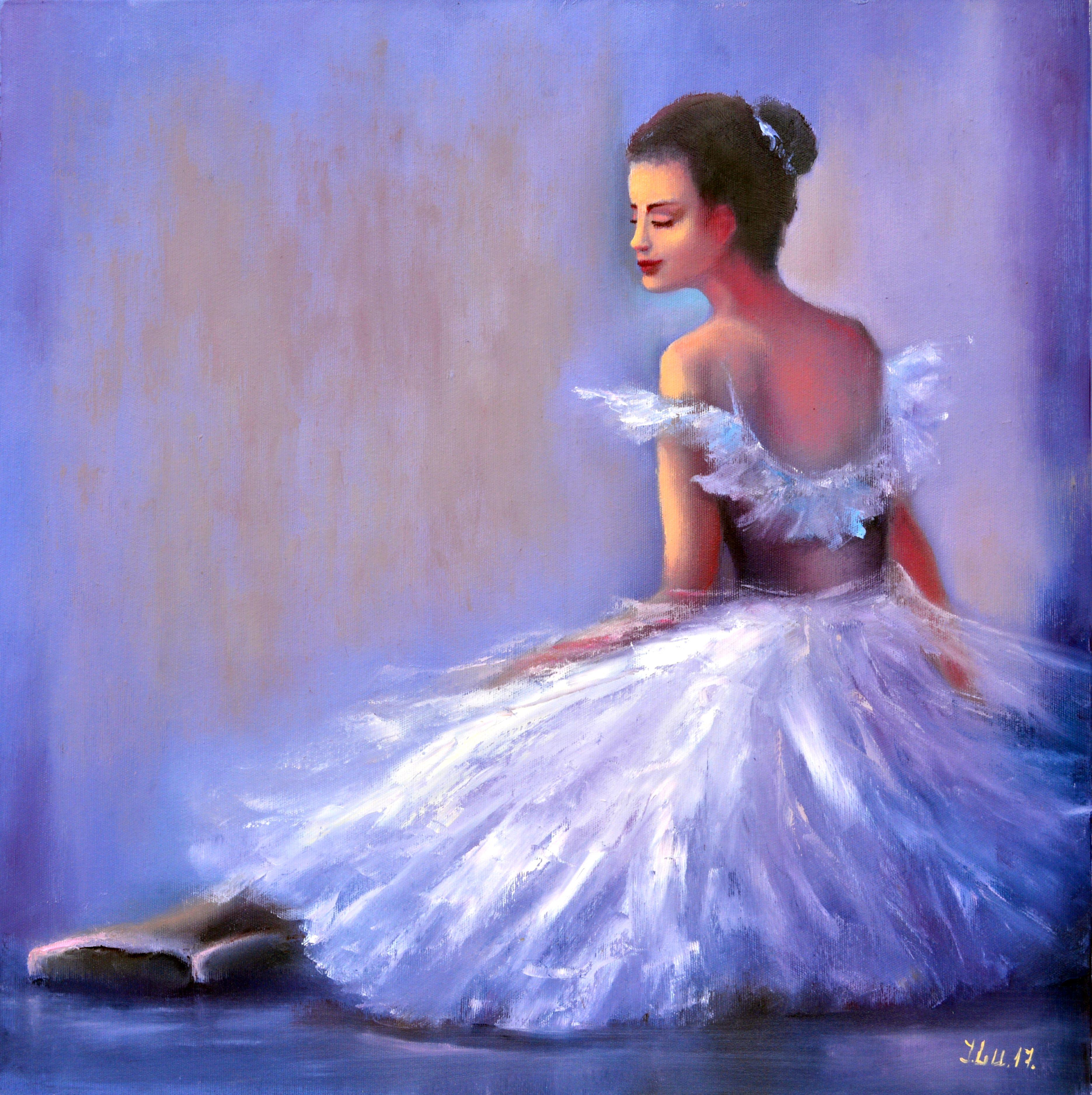 Figurative Painting de Elena Lukina - Bailarina
