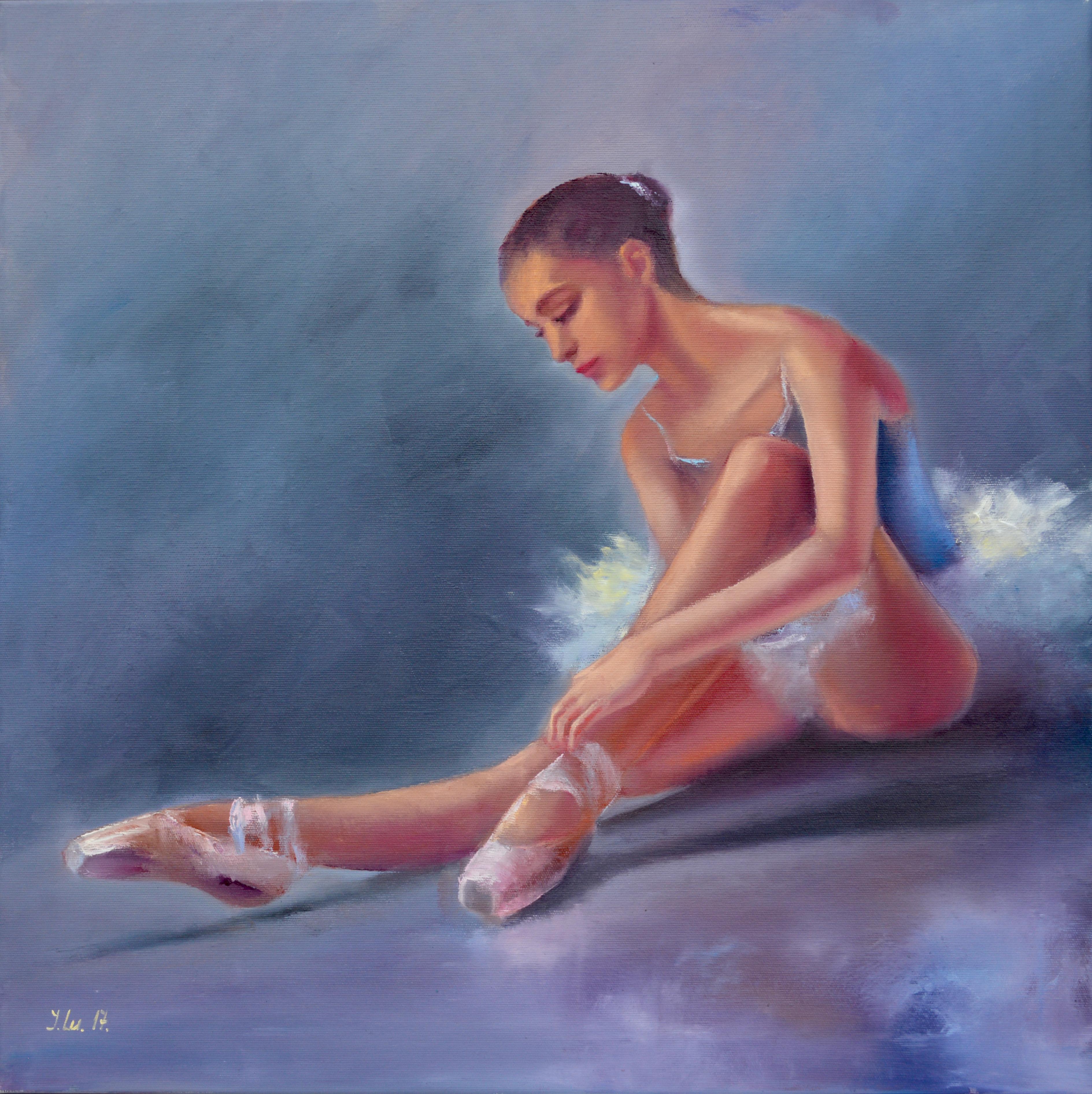 Figurative Painting de Elena Lukina - Bailarina