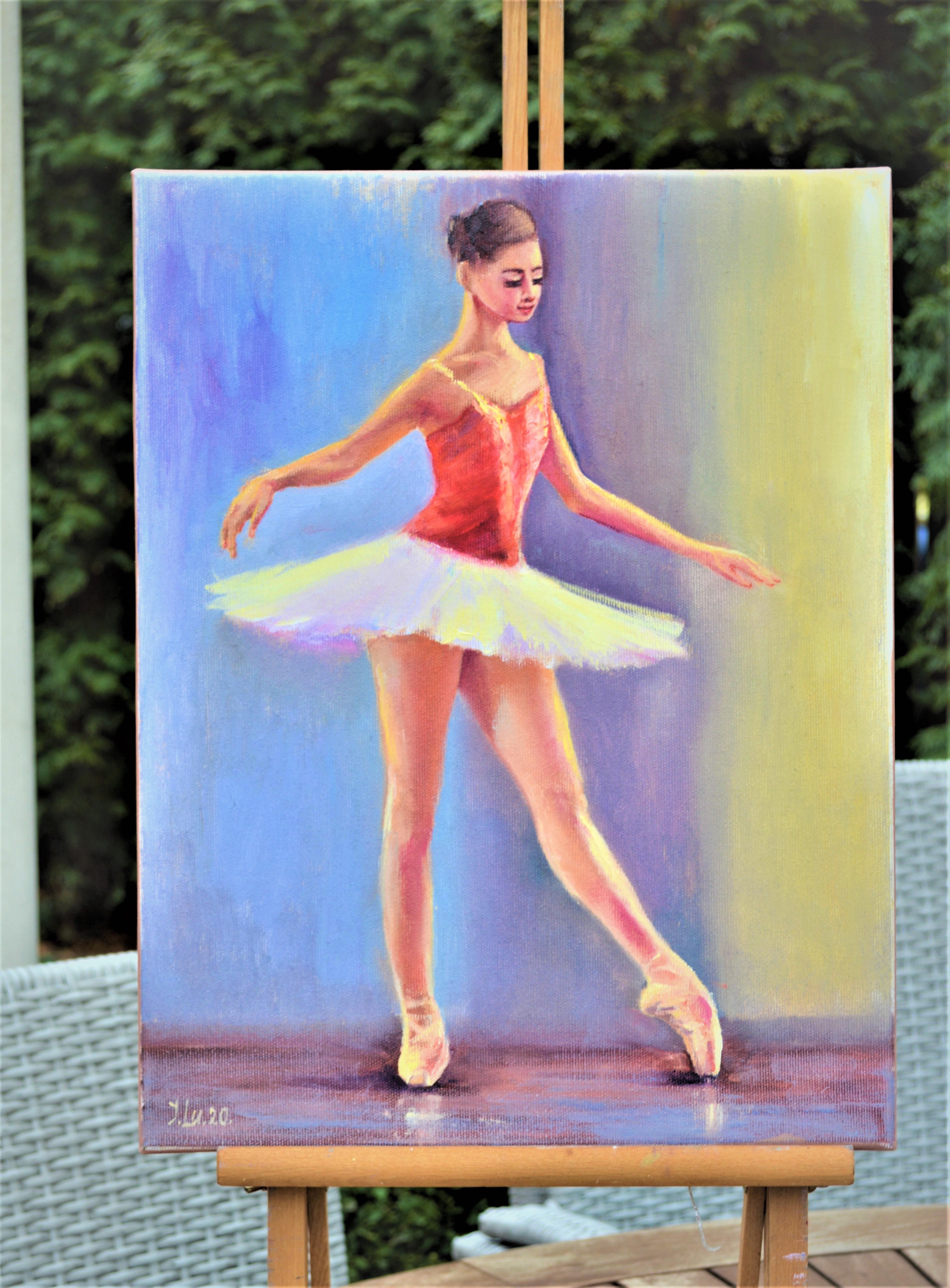 Corso di danza classica - Painting di Elena Lukina