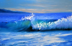 Beautiful wave 40X60 oil on canvas