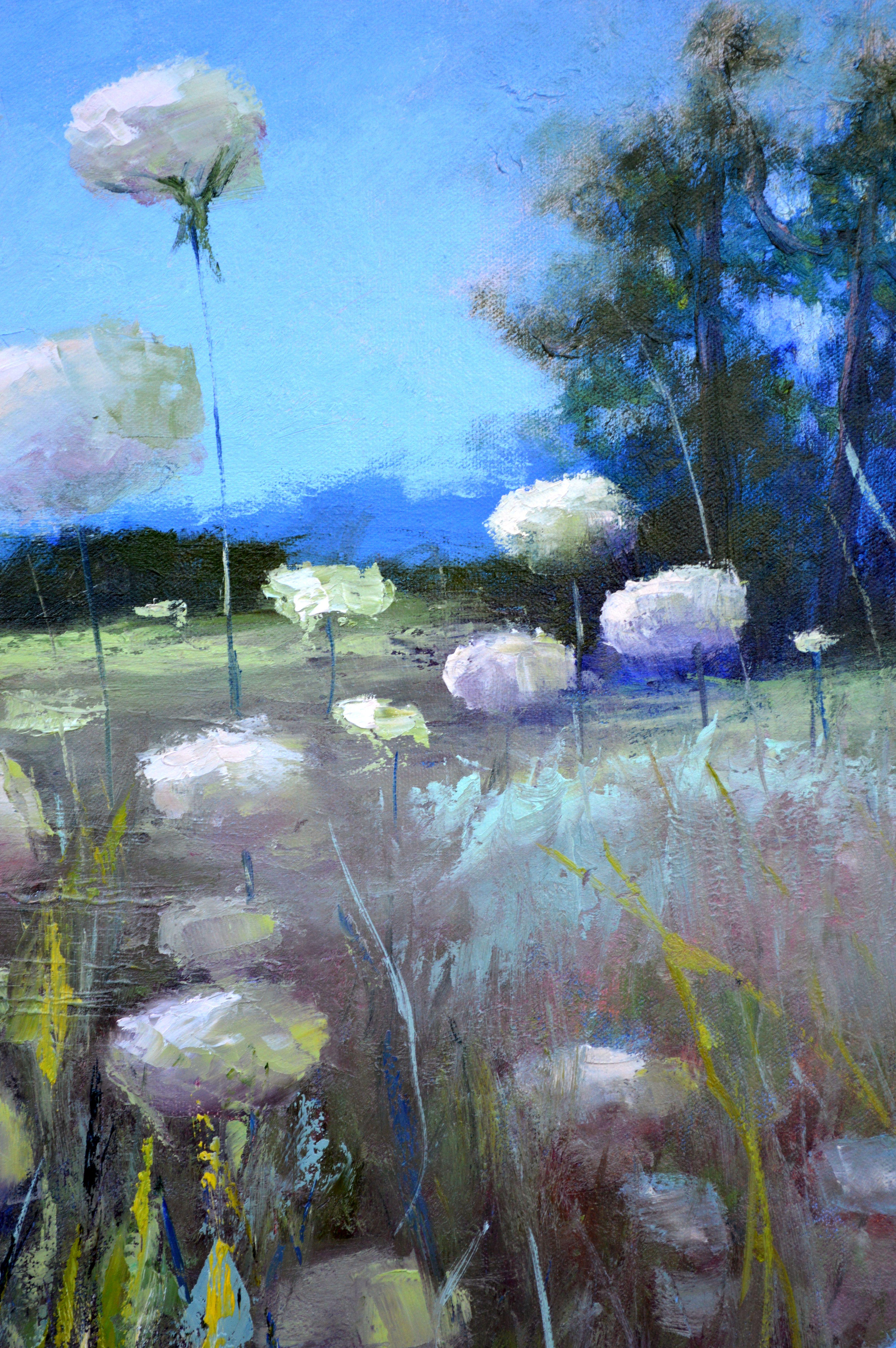 Beautiful wild flowers in the meadow For Sale 3