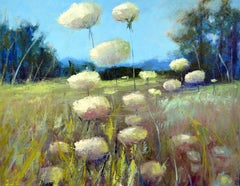 Magnifiques fleurs sauvages dans la prairie