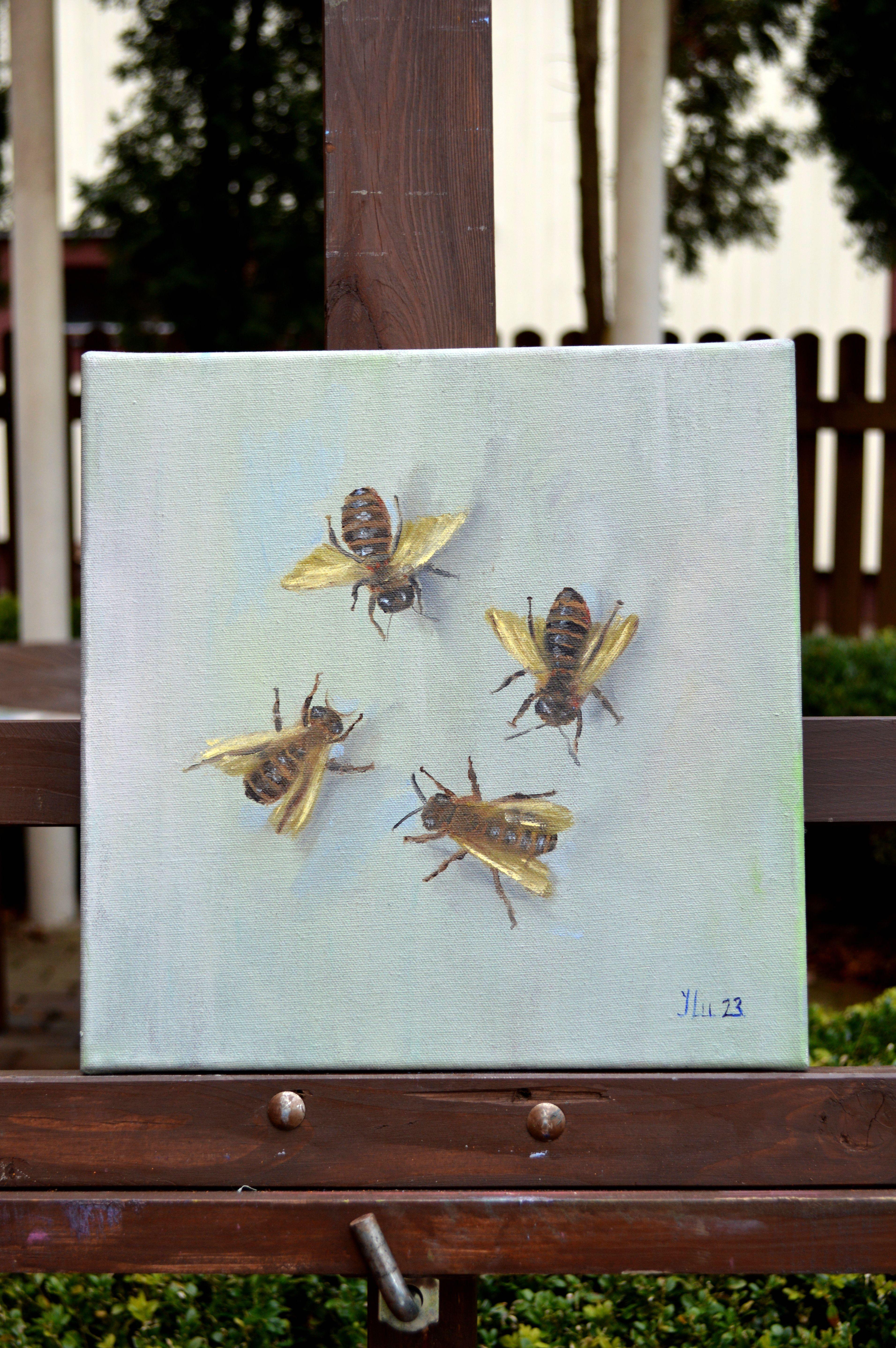 Api - Painting di Elena Lukina