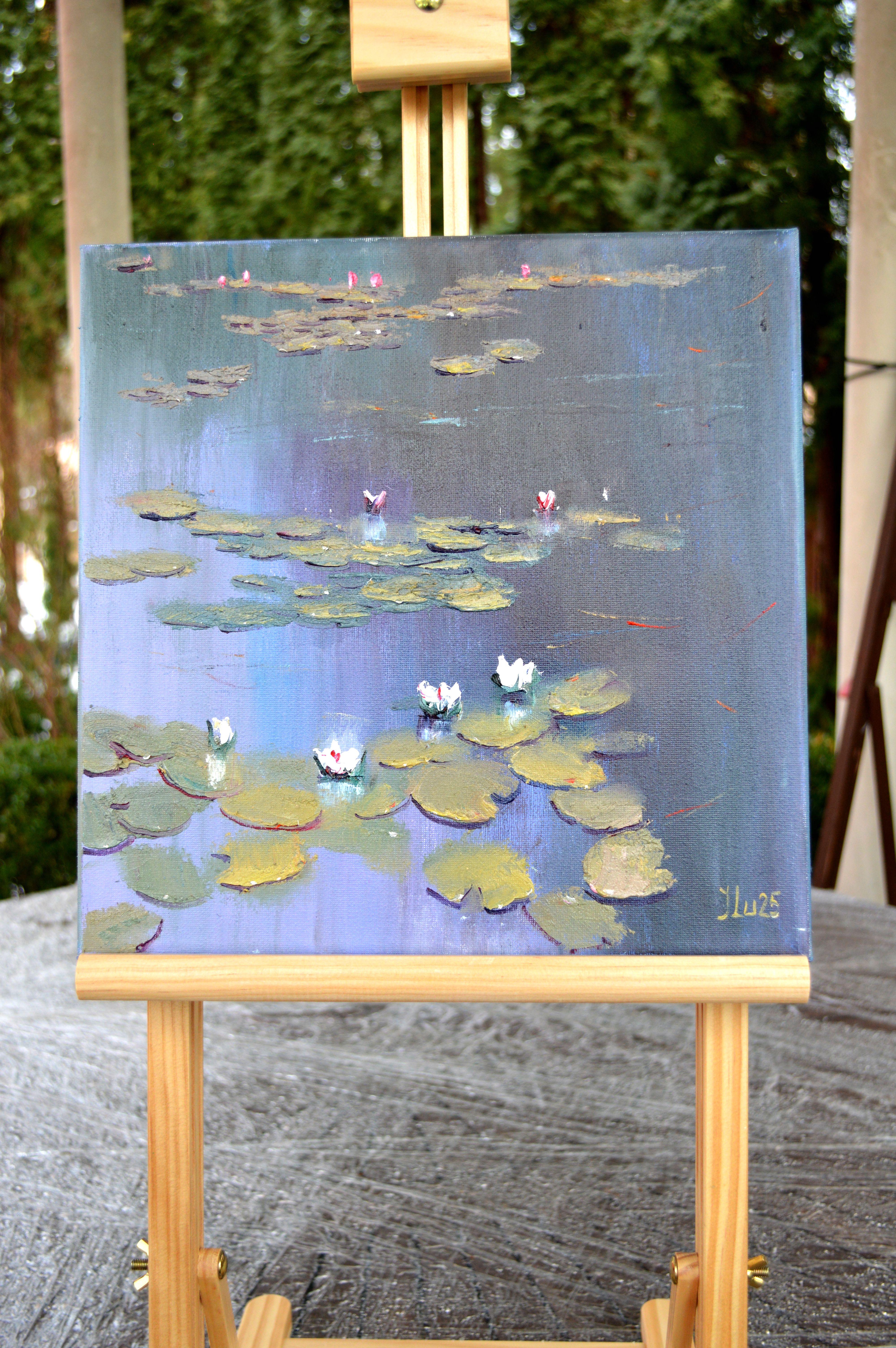 Étang bleu 30X30 en vente 3