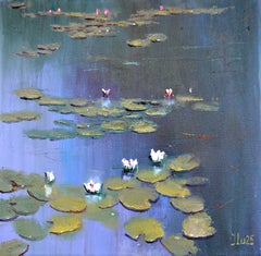 Étang bleu 30X30