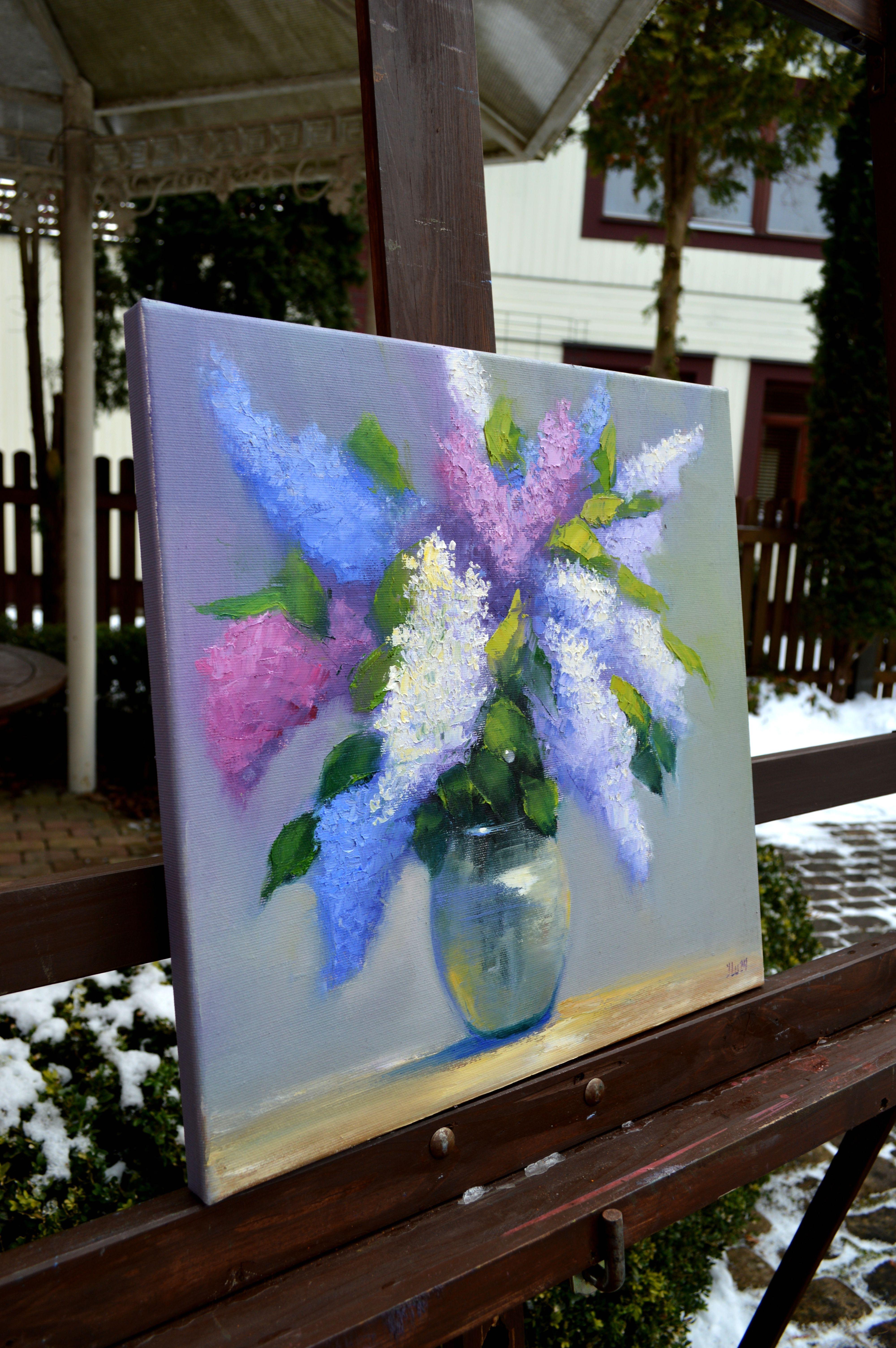 Bouquet di lillà in vendita 1