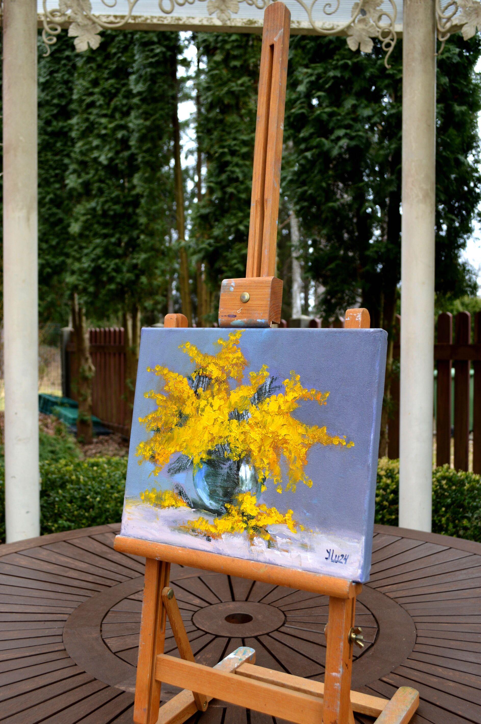 Blumenstrauß aus Mimosa im Angebot 5