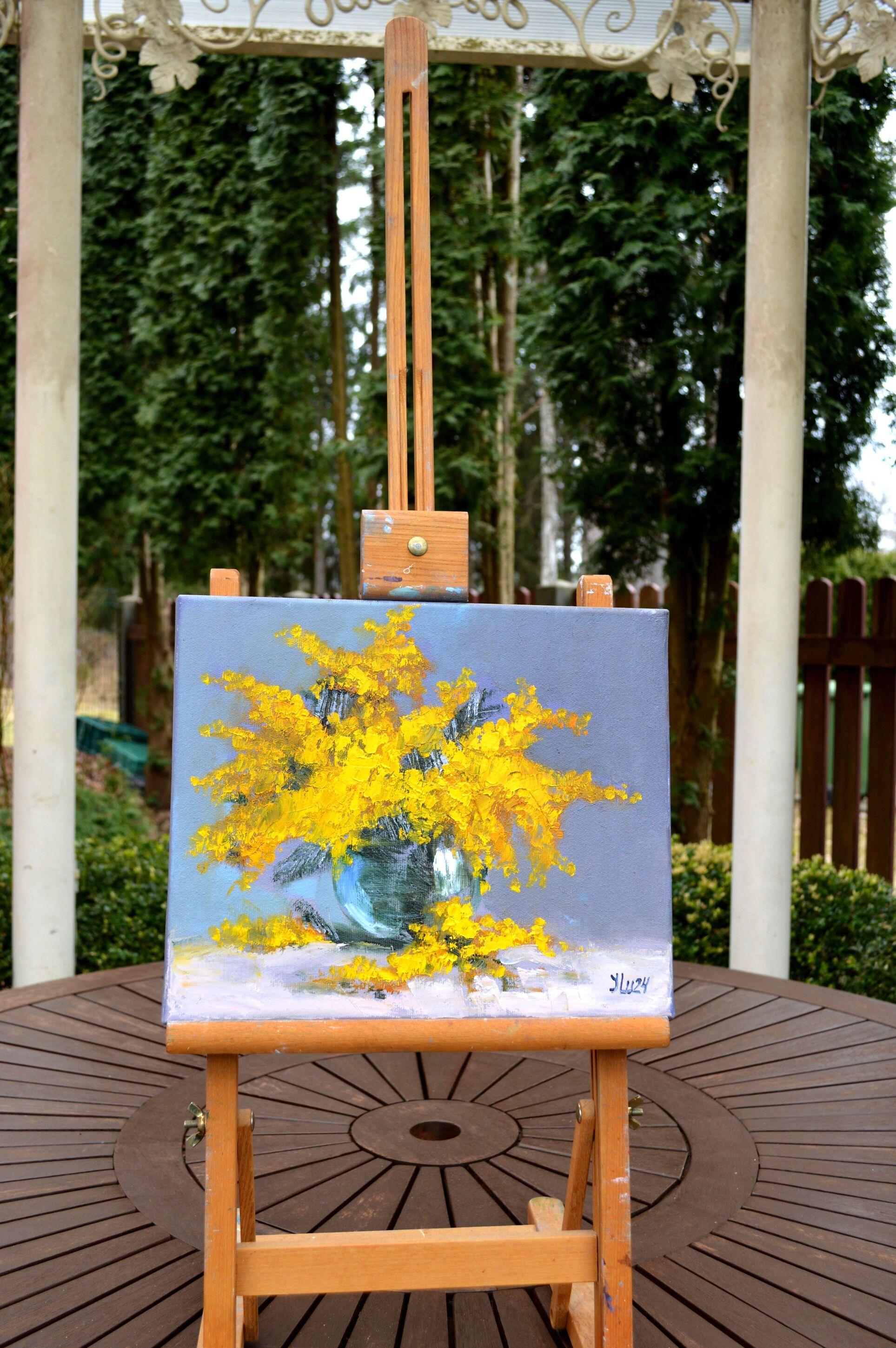 Blumenstrauß aus Mimosa im Angebot 3