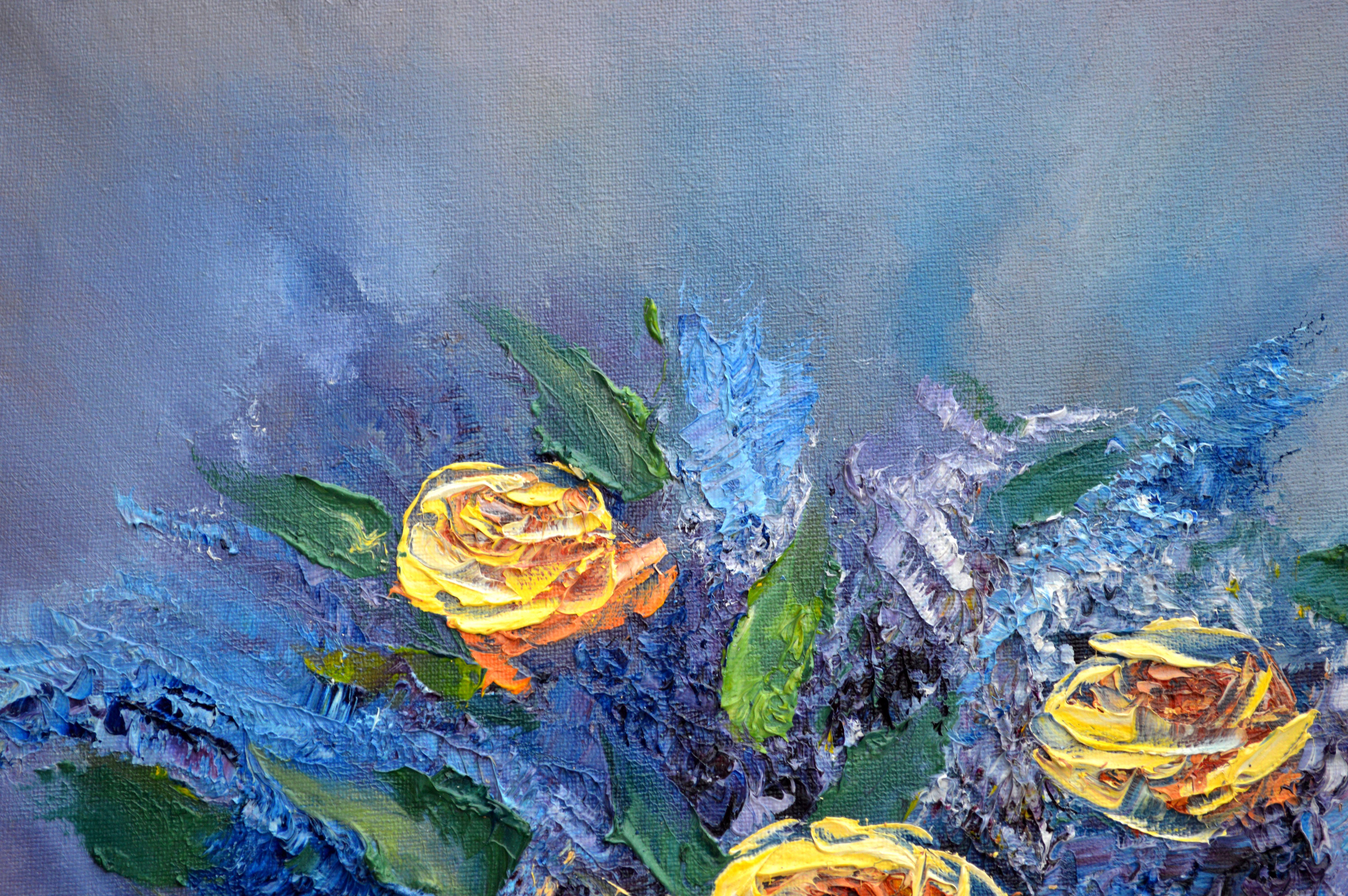 Bouquet with roses For Sale 6