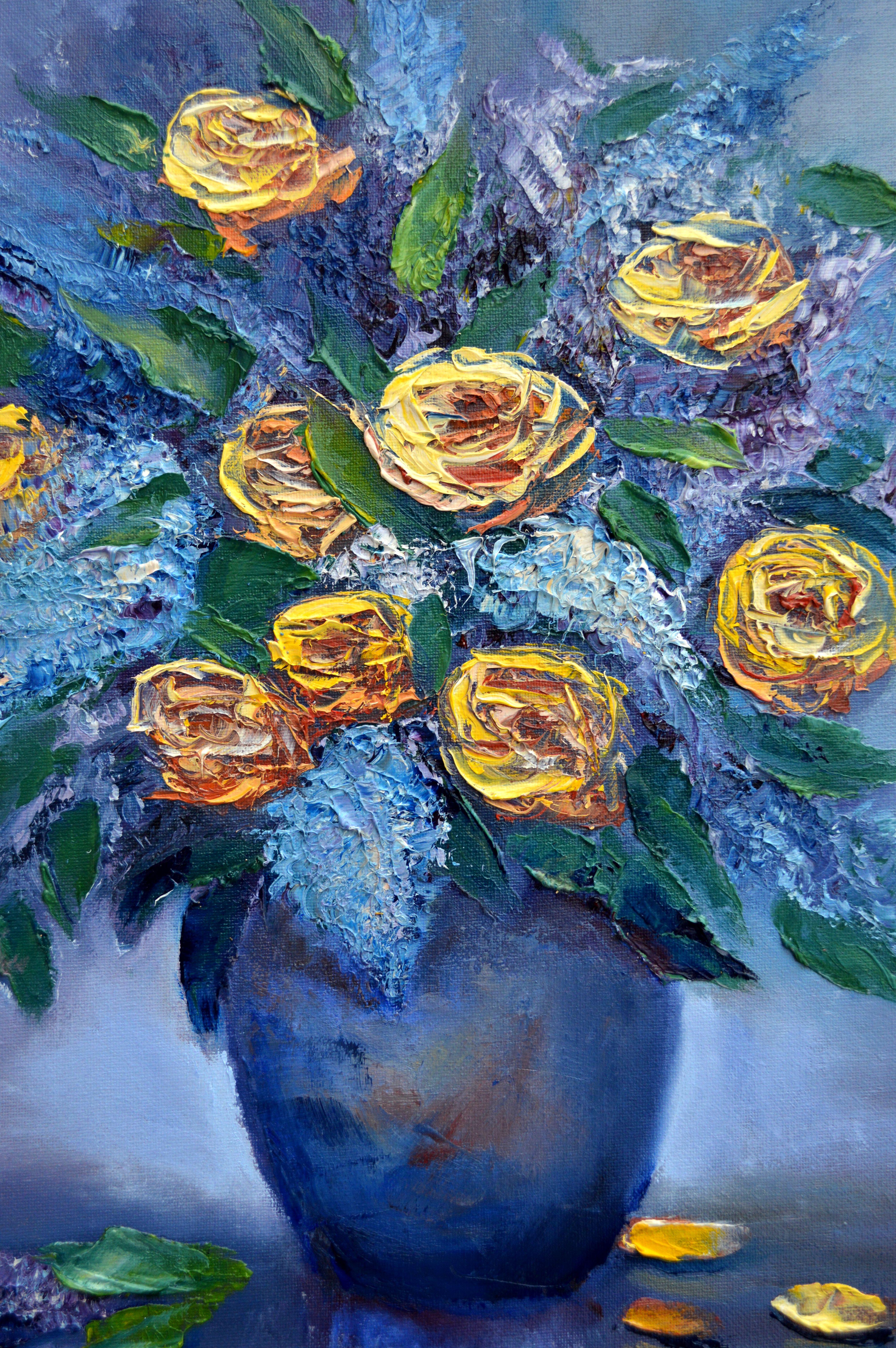 Bouquet with roses For Sale 1