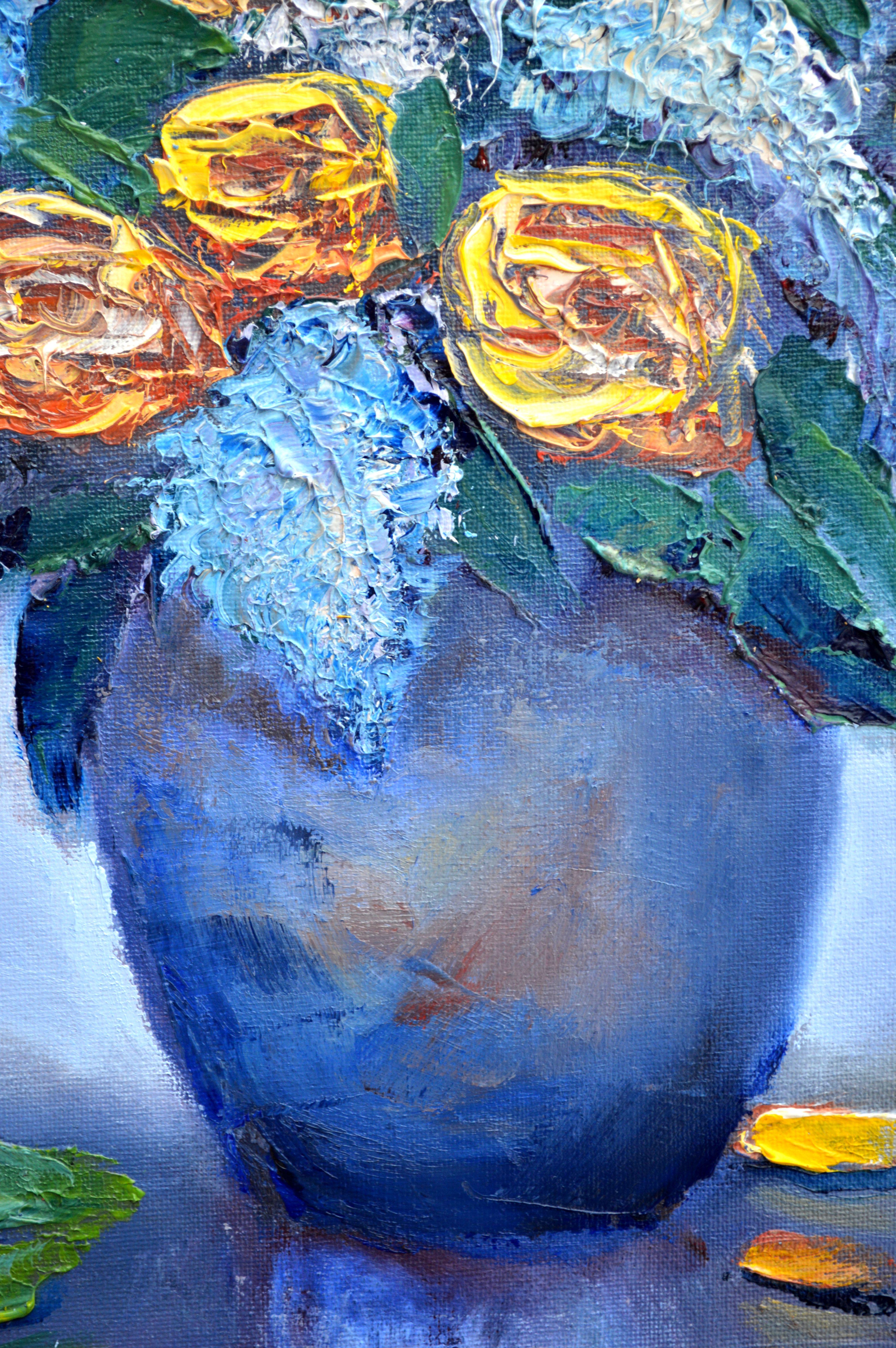 Bouquet with roses For Sale 3