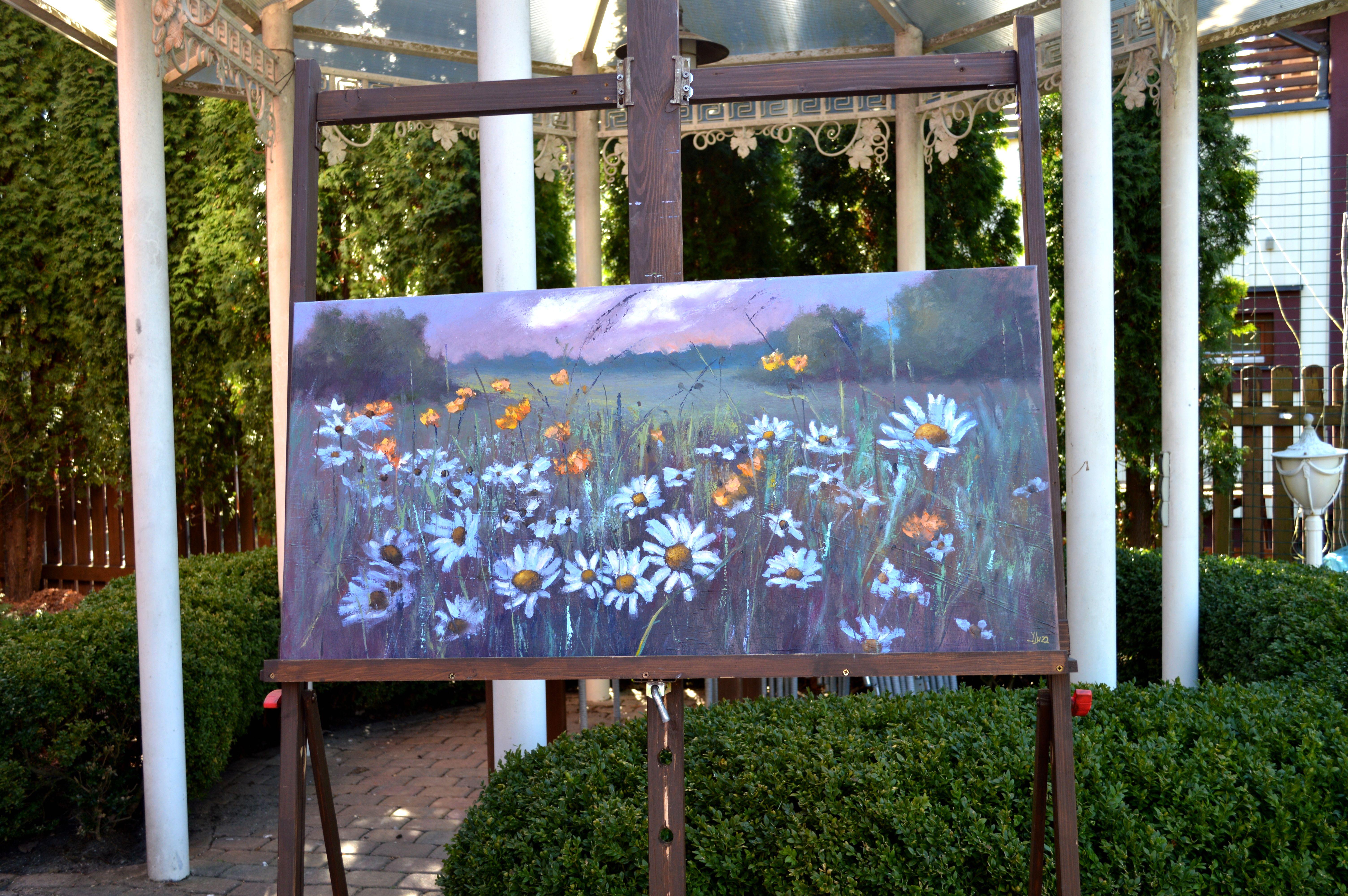 Manzanilla  campo 50X100 - Painting de Elena Lukina