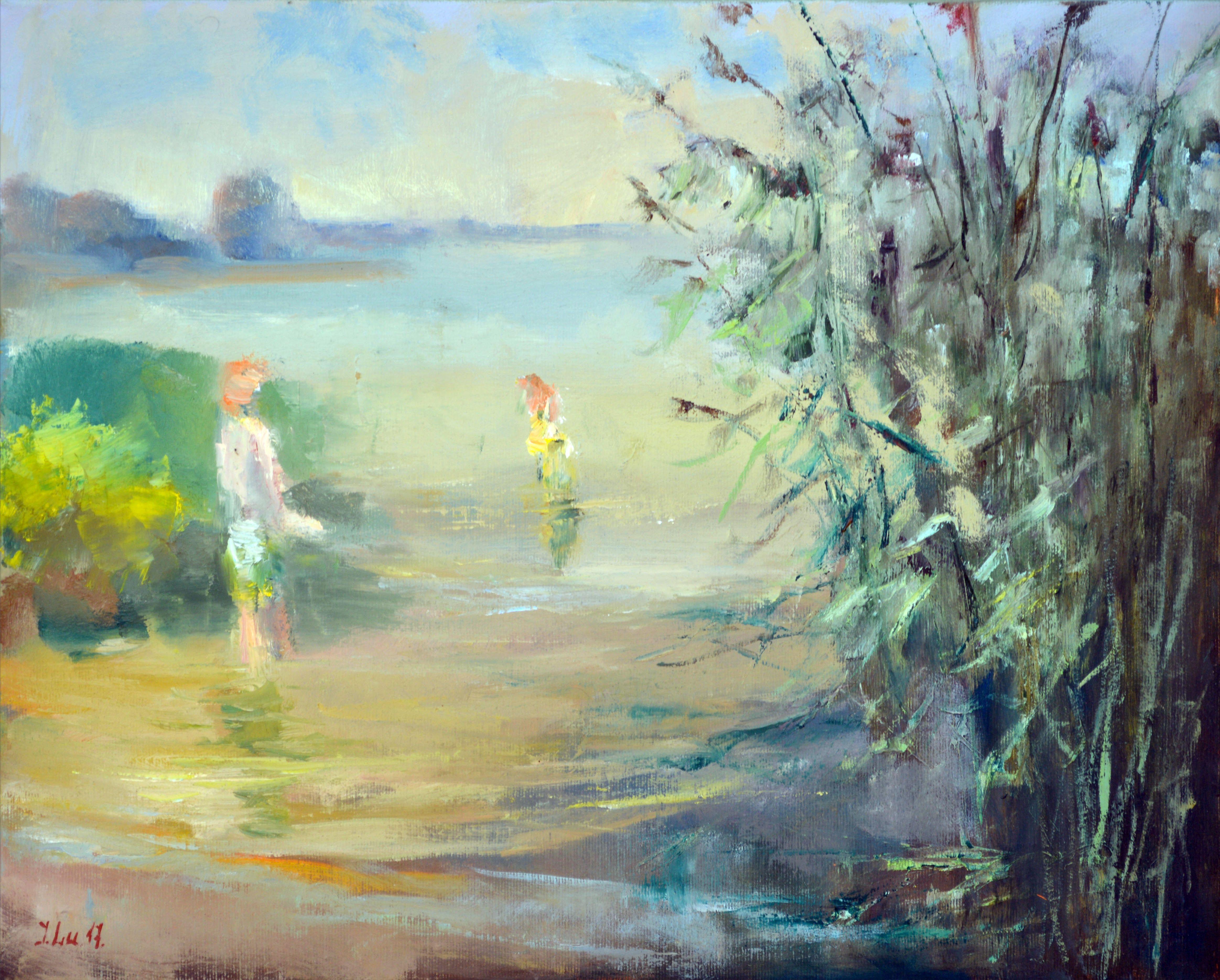 Elena Lukina Interior Painting - Coast