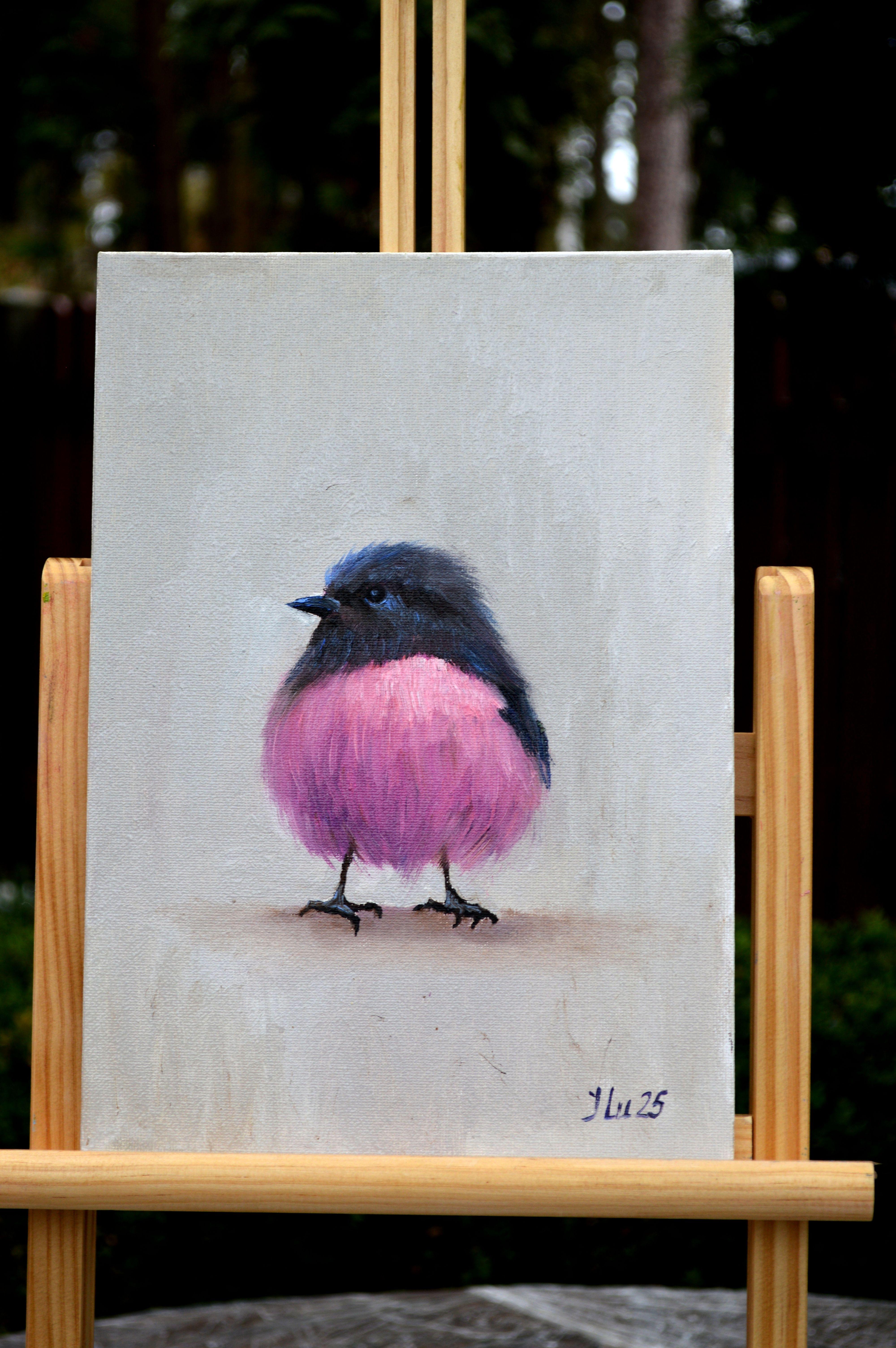 Crimson-gebreiteten Petroica, australische Bullfinch. 1