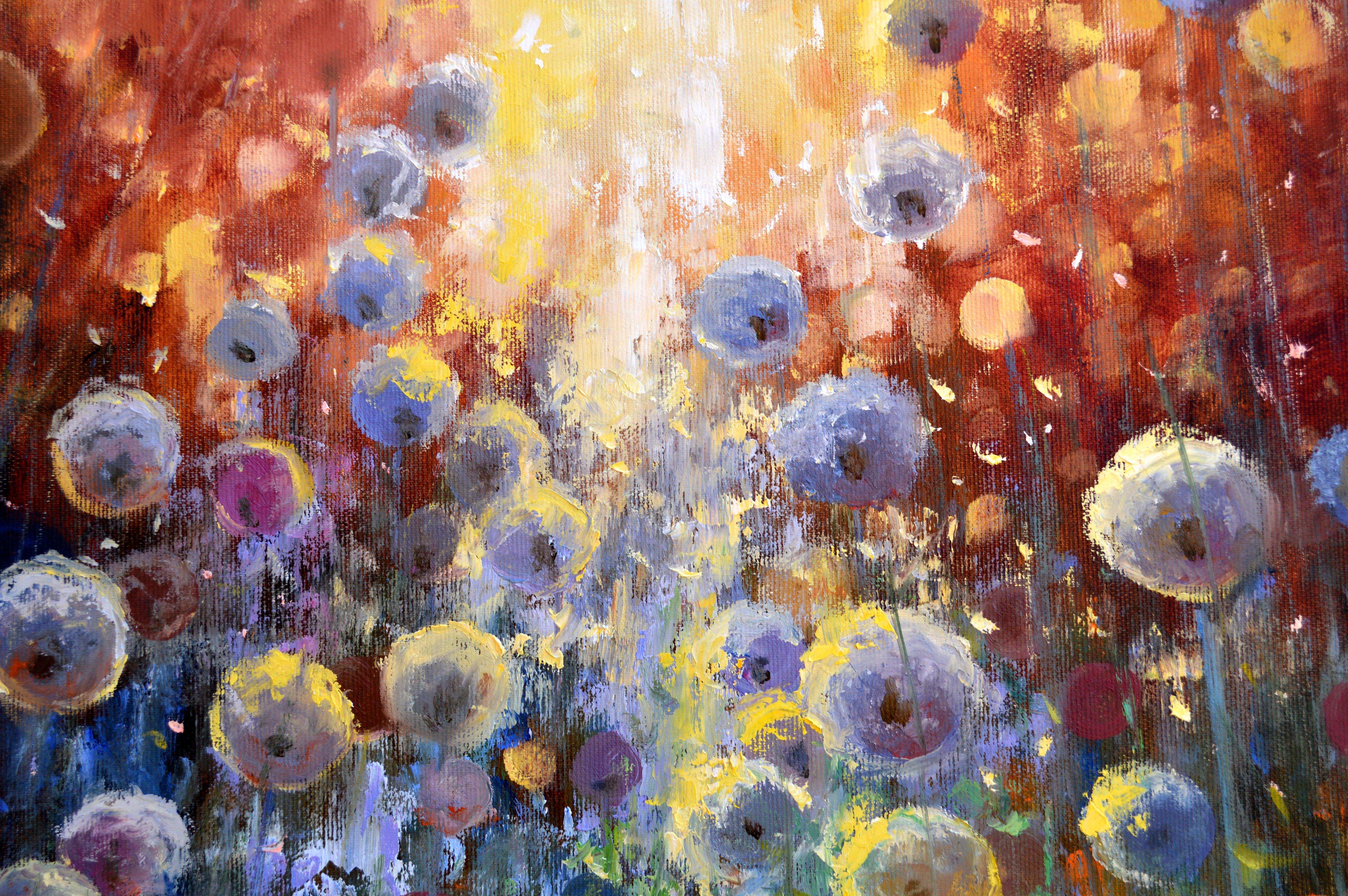 Dandelions bei Sonnenaufgang 70X90 im Angebot 11