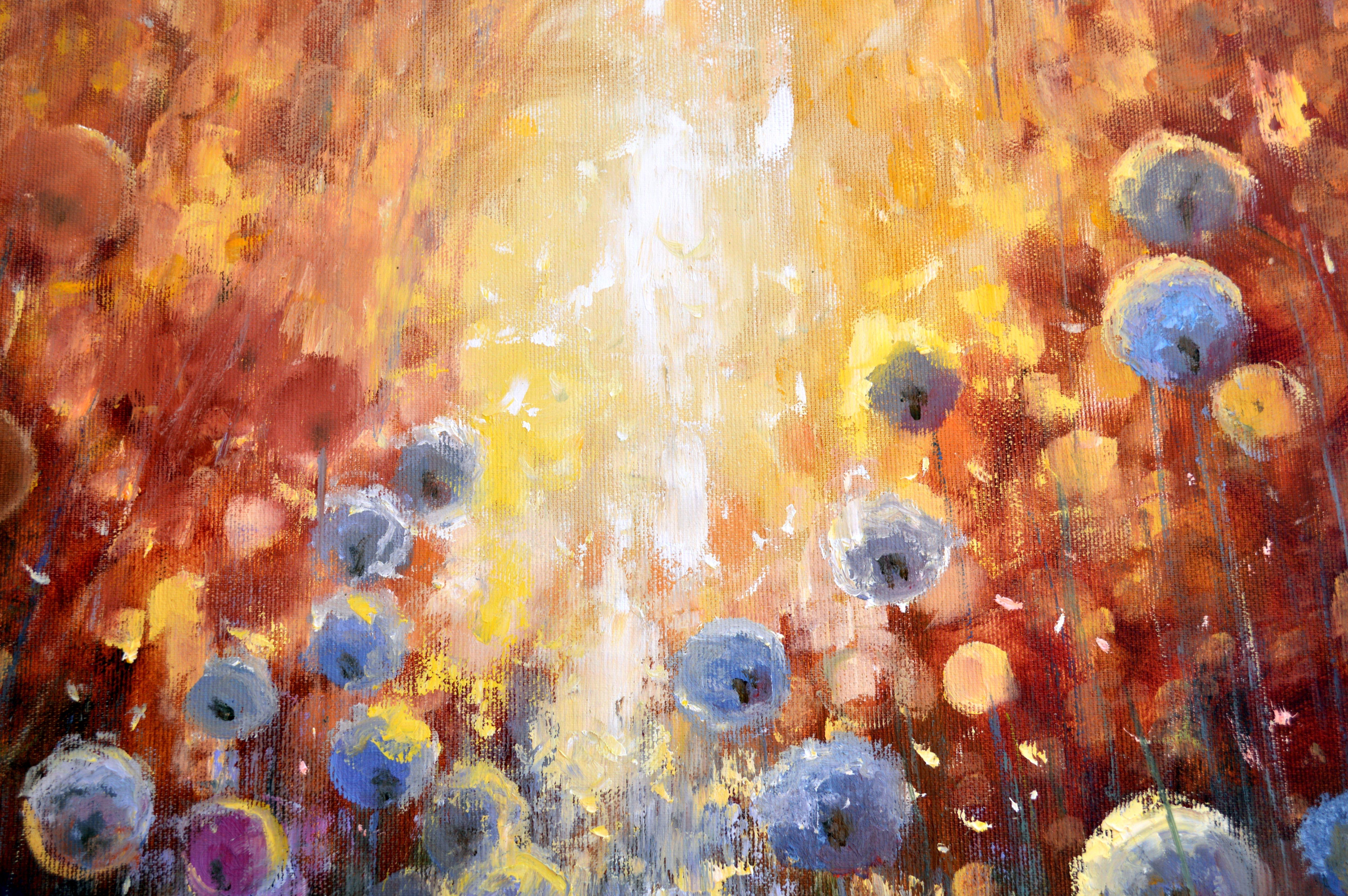Dandelions bei Sonnenaufgang 70X90 im Angebot 12