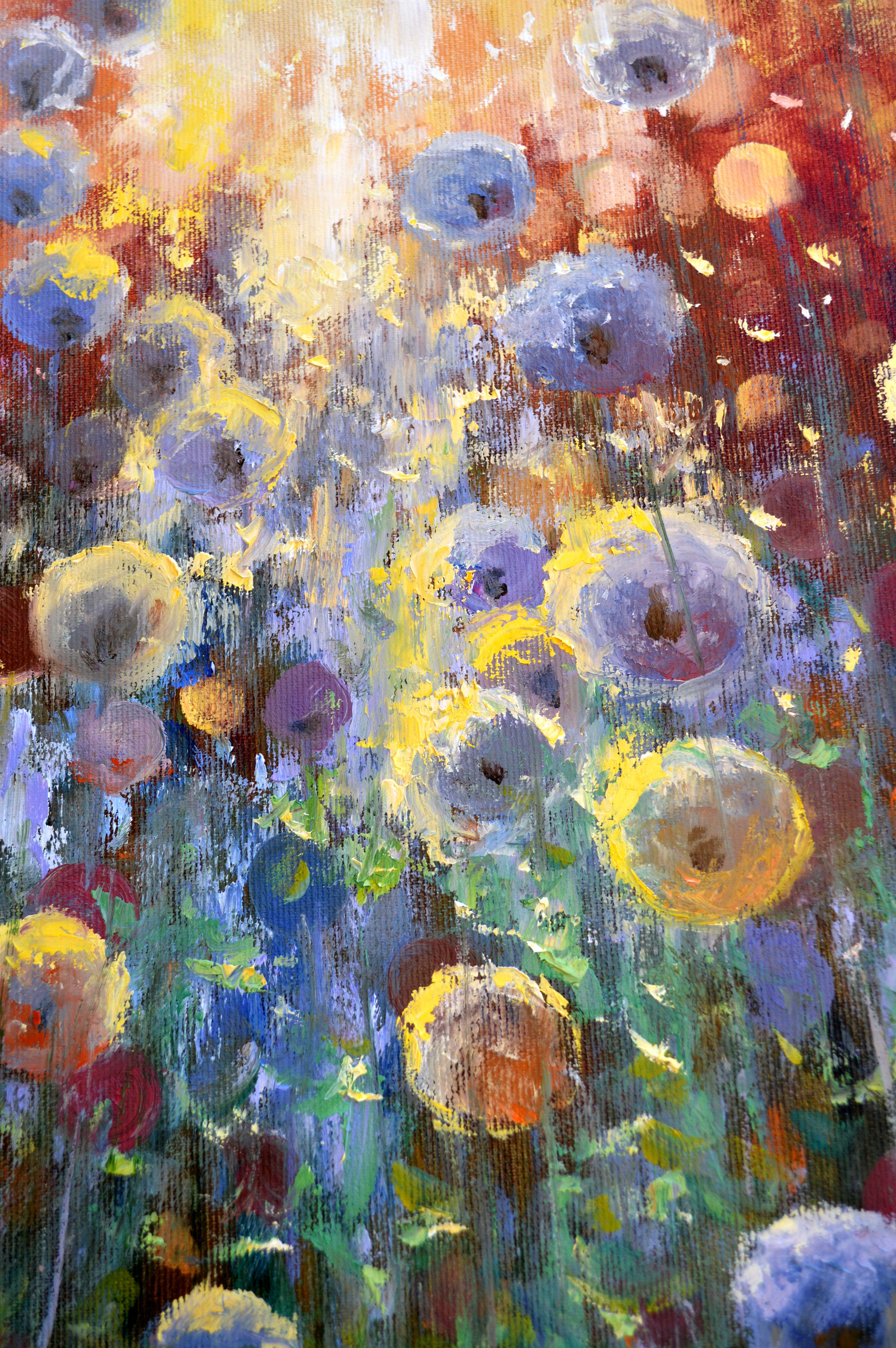 Dandelions bei Sonnenaufgang 70X90 im Angebot 2