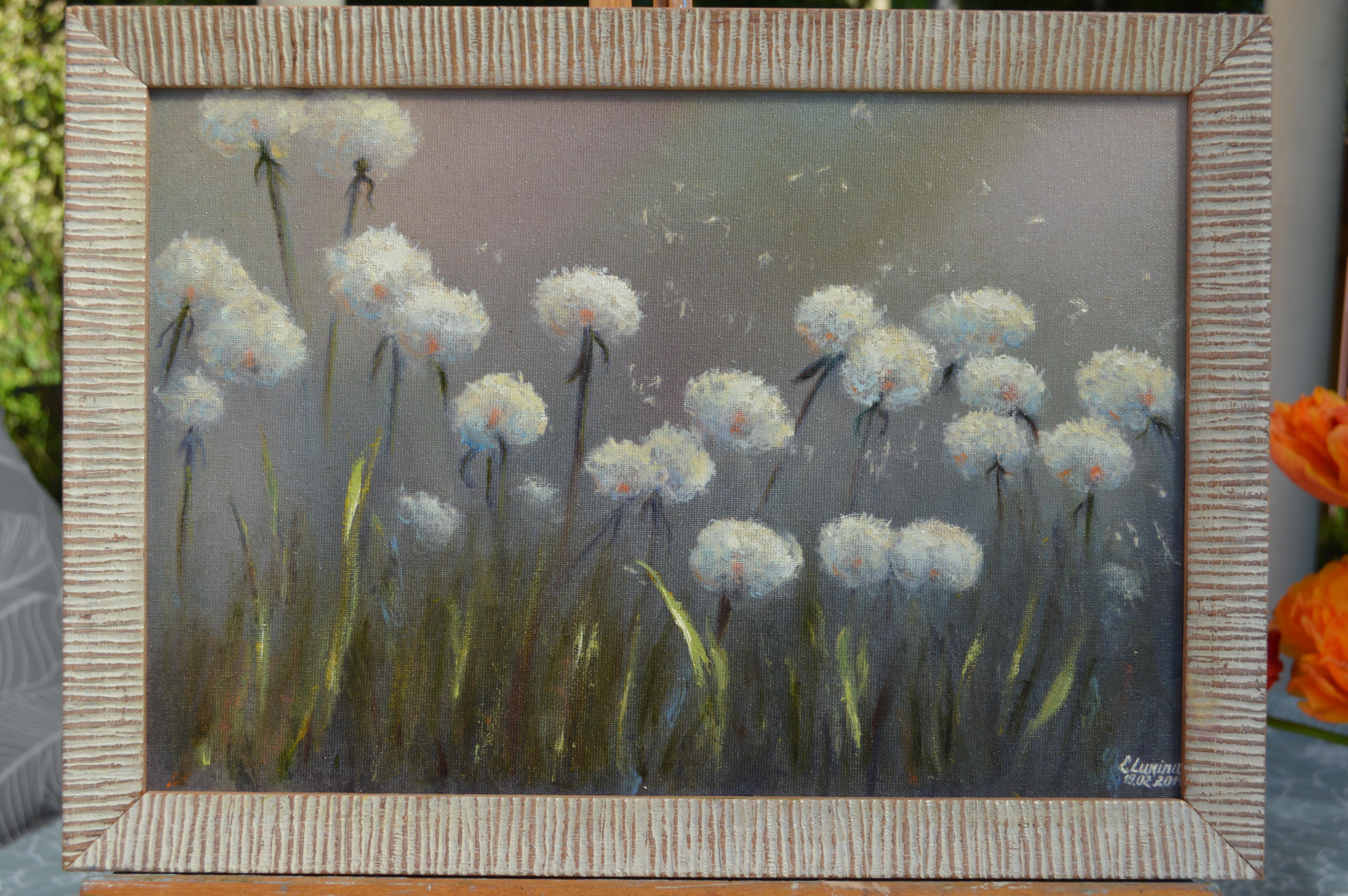 Denti di leone - Interior Painting Grigio di Elena Lukina