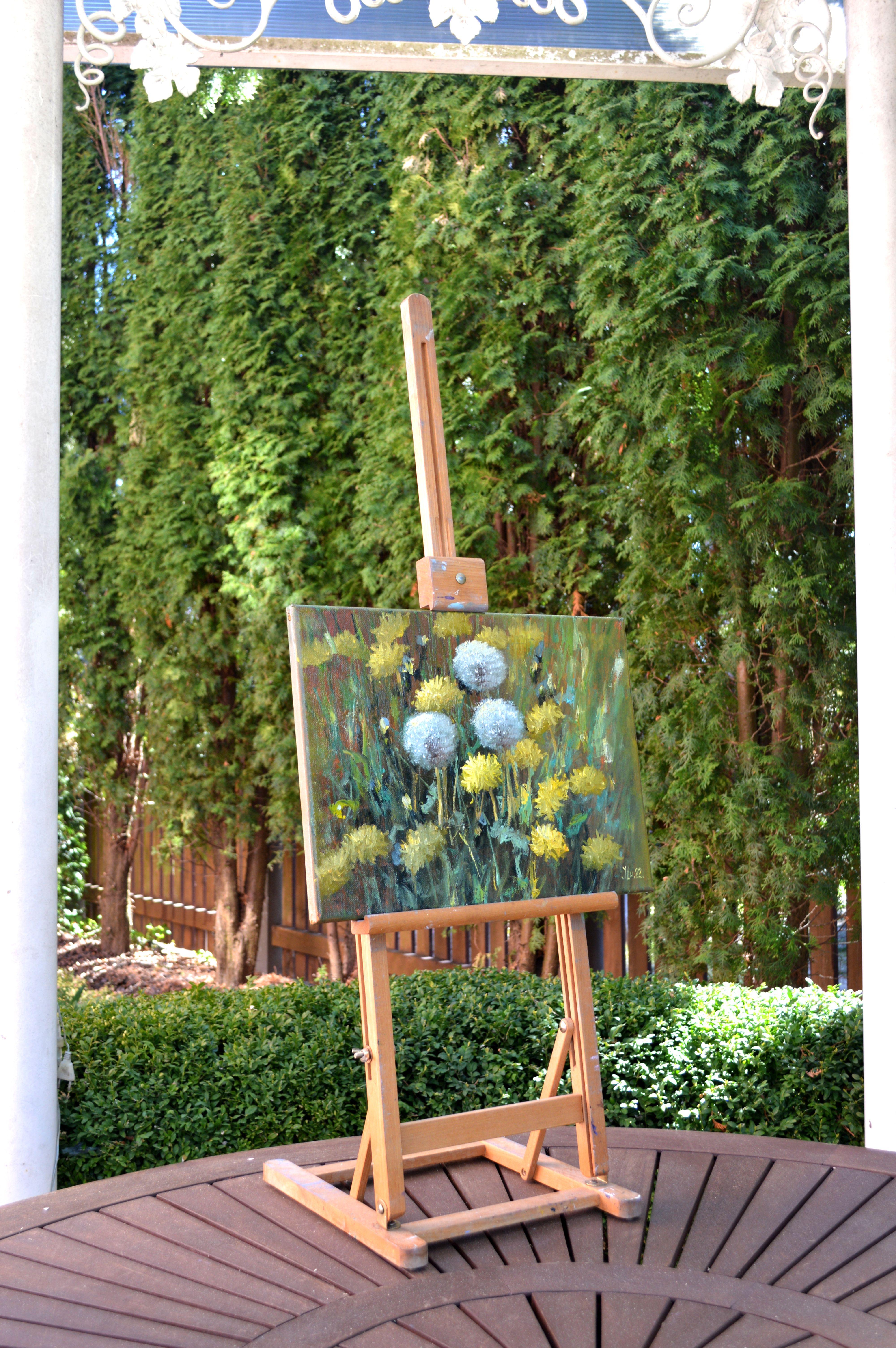 Löwenzahn auf der Wiese 30X40 im Angebot 5