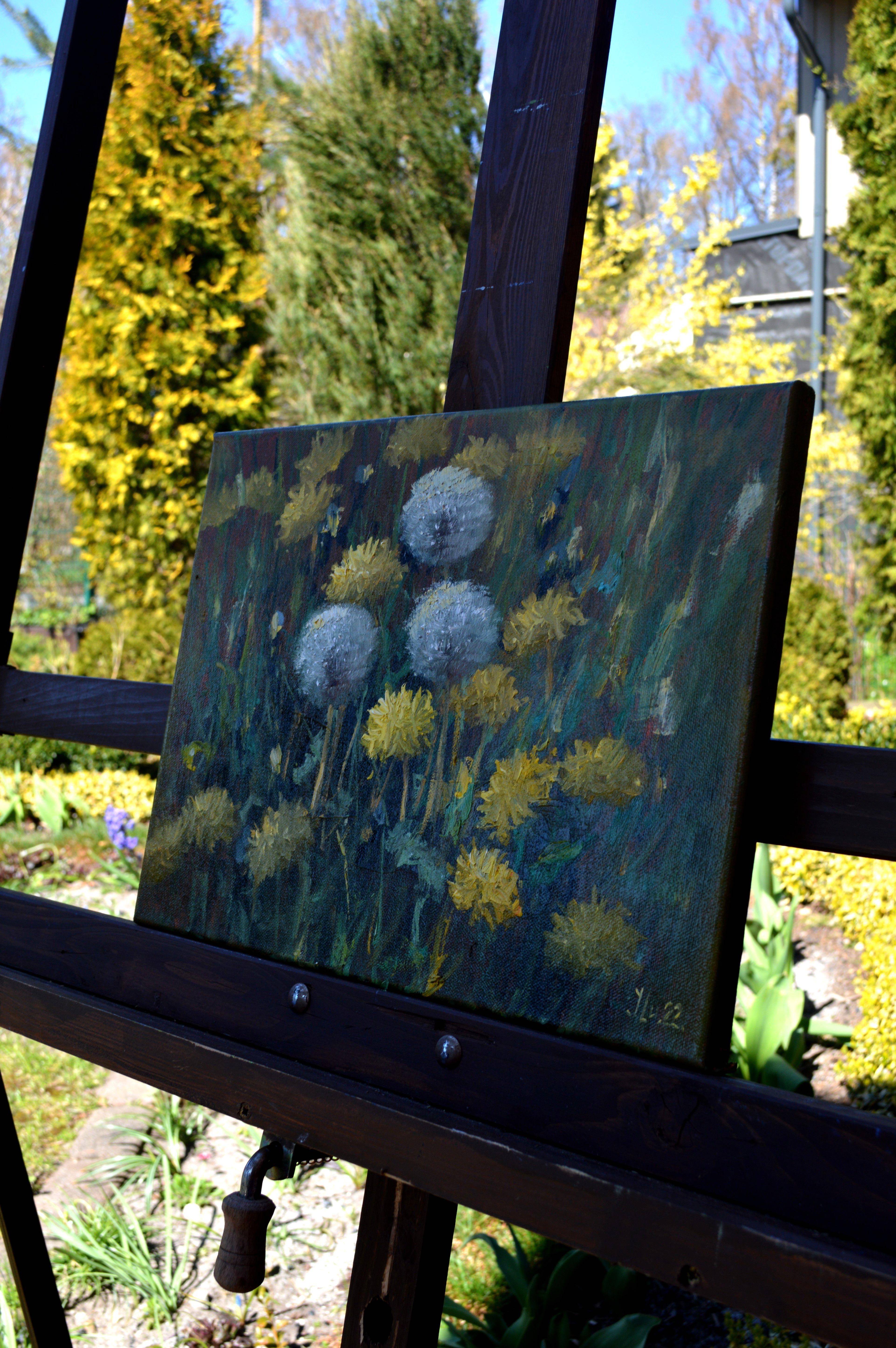 Löwenzahn auf der Wiese 30X40 im Angebot 12