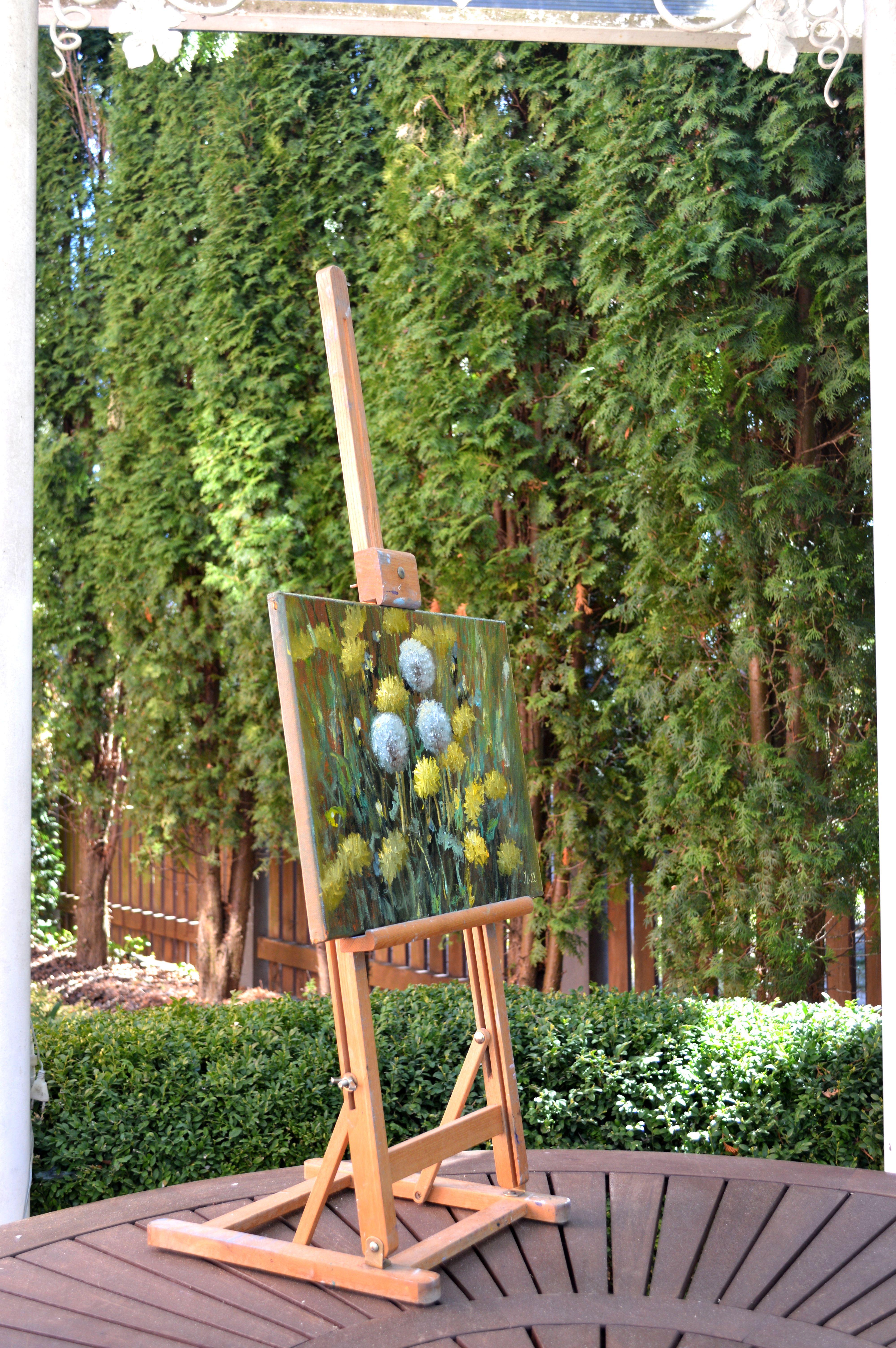 Löwenzahn auf der Wiese 30X40 im Angebot 4