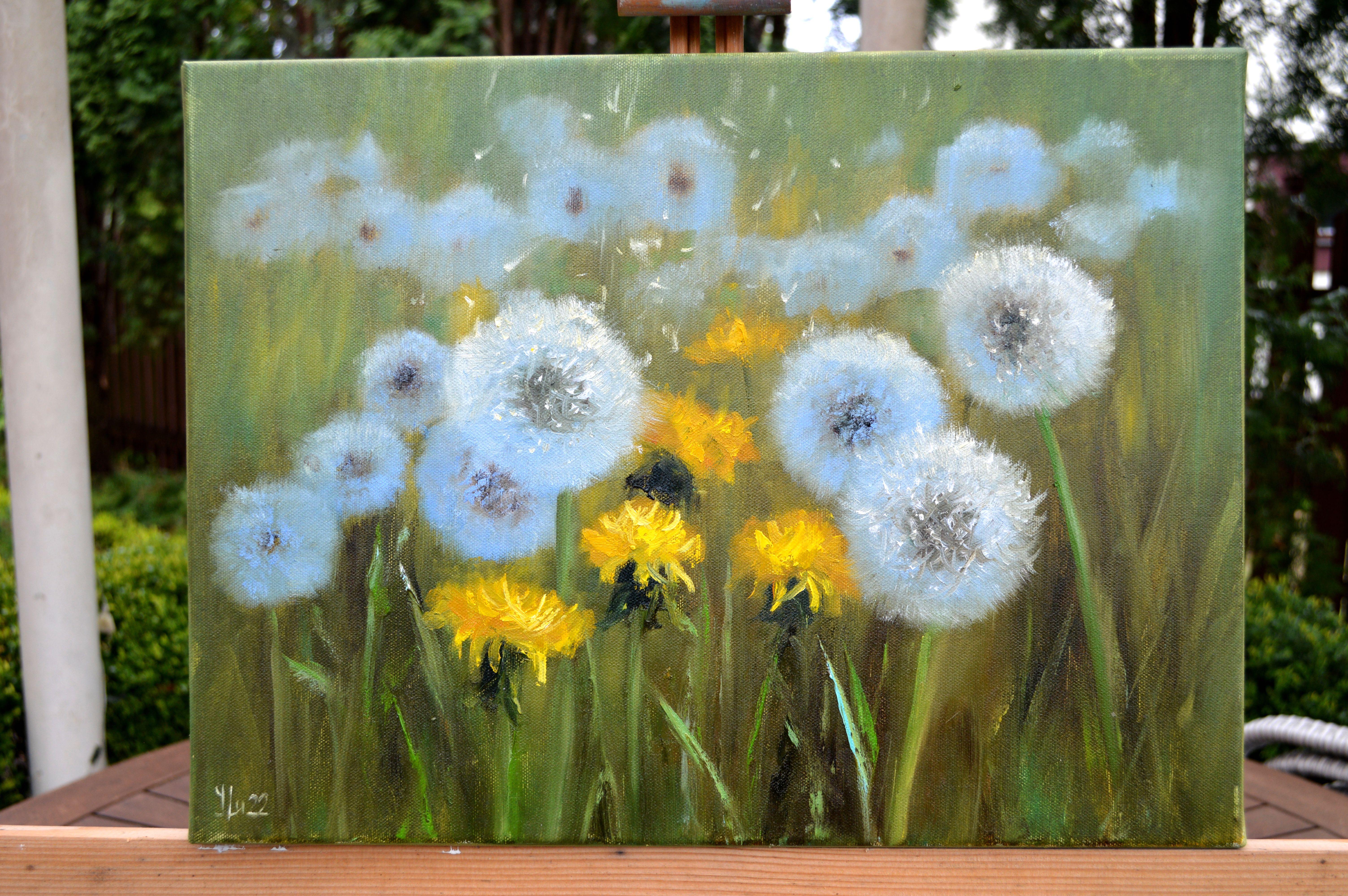 Delicate dandelions 30X40 For Sale 7